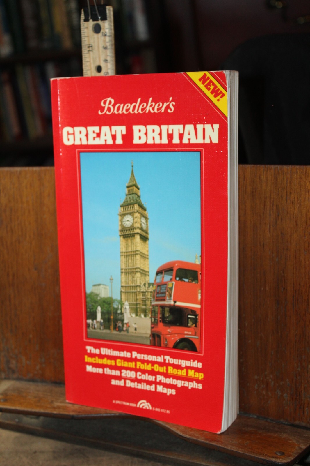 1980\'s Baedecker\'s Great Britain Tour Guide Paperback