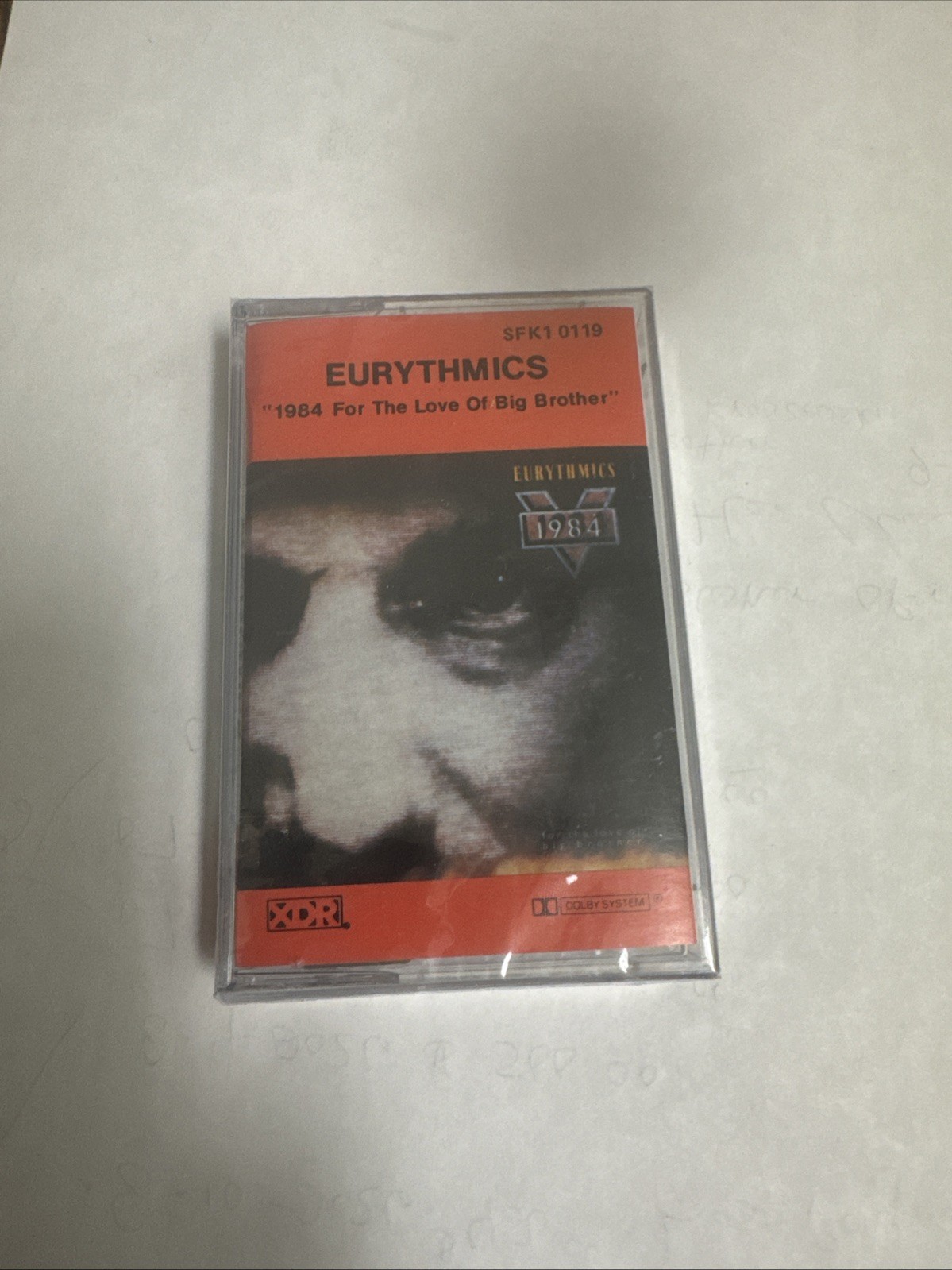 Eurythmics Cassette 1984 For The Love Of Big Brother Australian Release Rare Eurythmics Cassette 1984 For The Love Of Big Brother Australian Release Rare