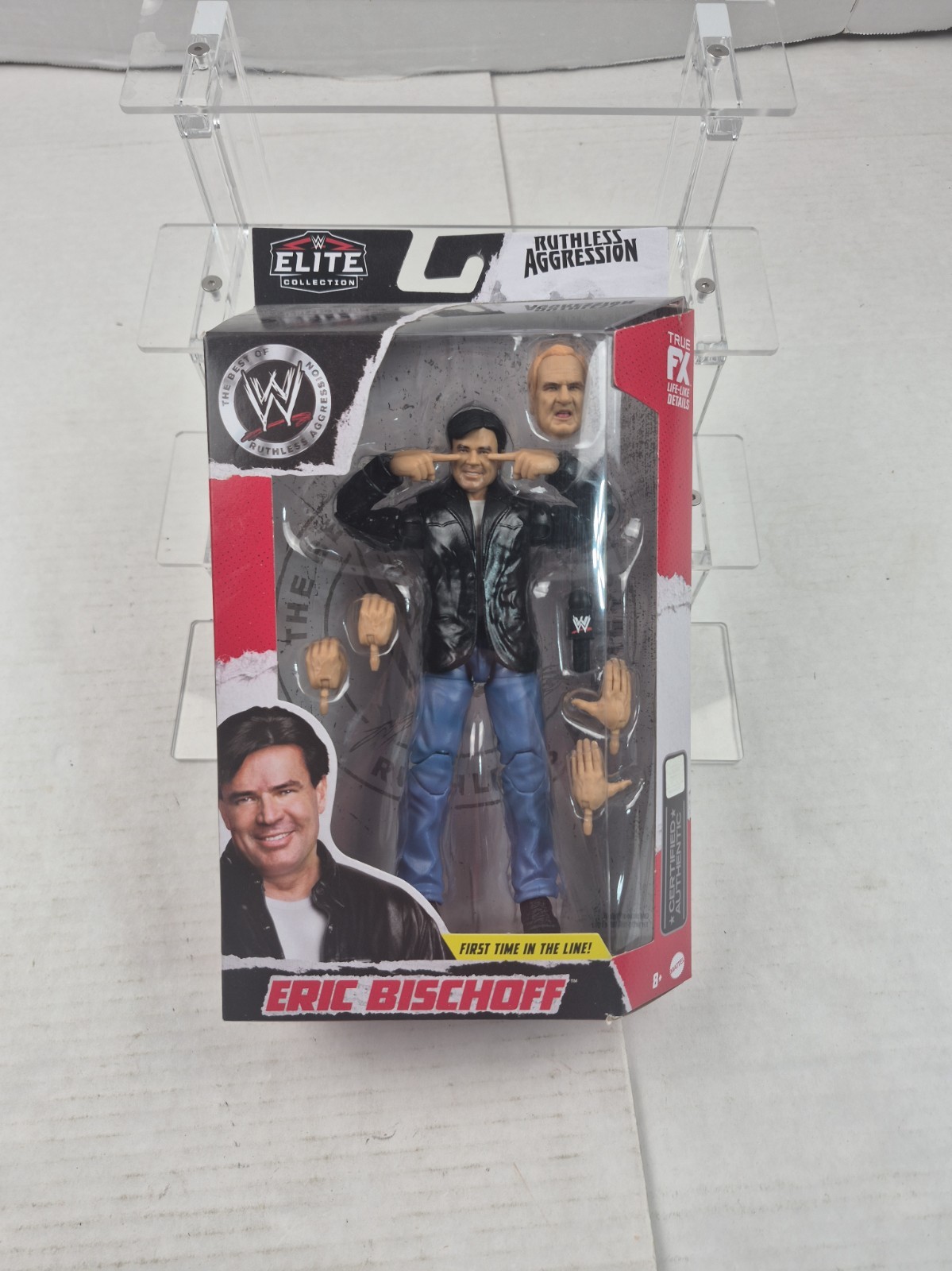 WWE Ruthless Aggression Elite First Time In The Line Eric Bischoff WCW WWF WWE Ruthless Aggression Elite First Time In The Line Eric Bischoff WCW WWF