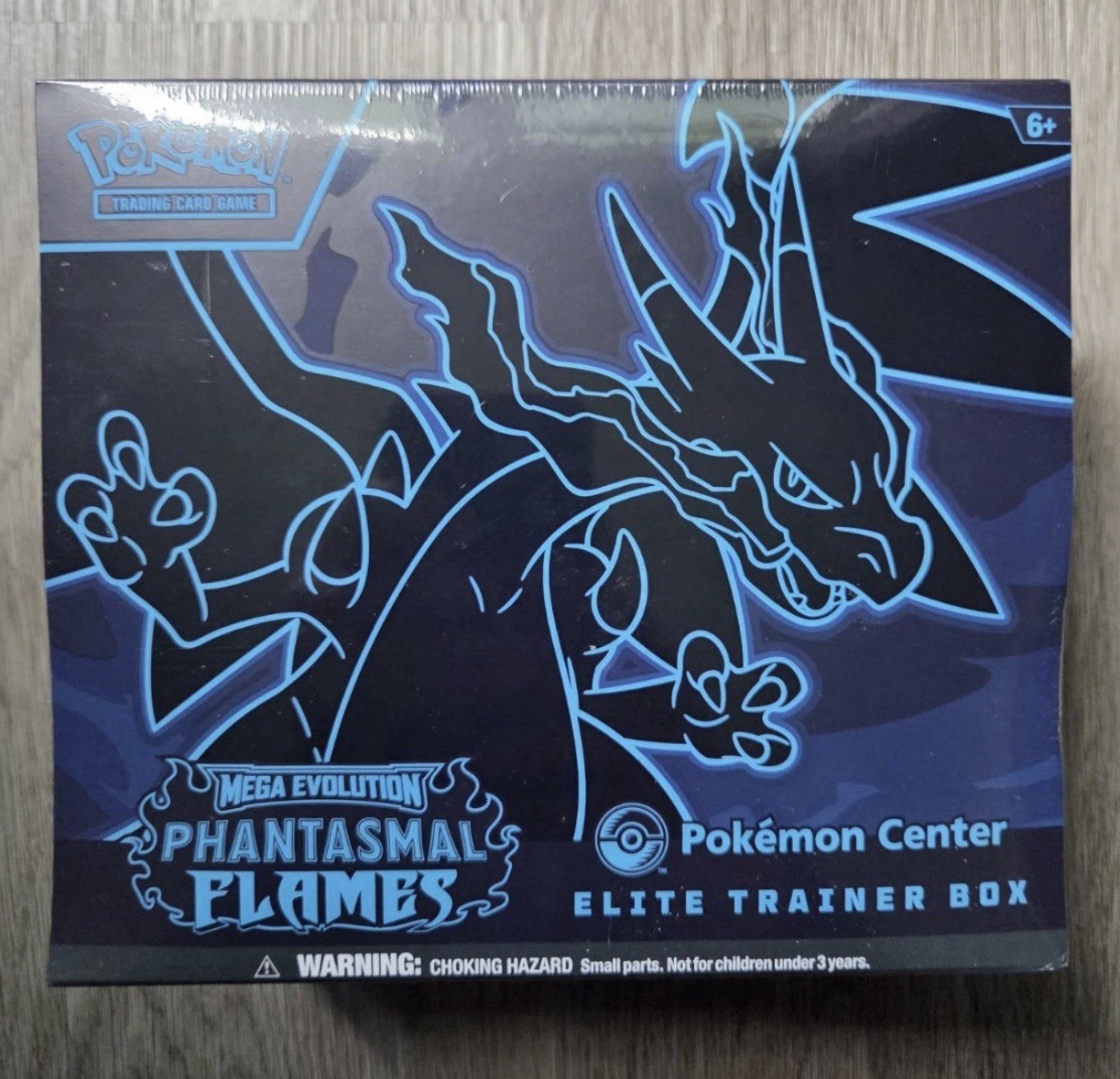 Pokemon Center Phantasmal Flames Elite Trainer Box PC ETB Sealed Cosmetic Wear Pokemon Center Phantasmal Flames Elite Trainer Box PC ETB Sealed Cosmetic Wear