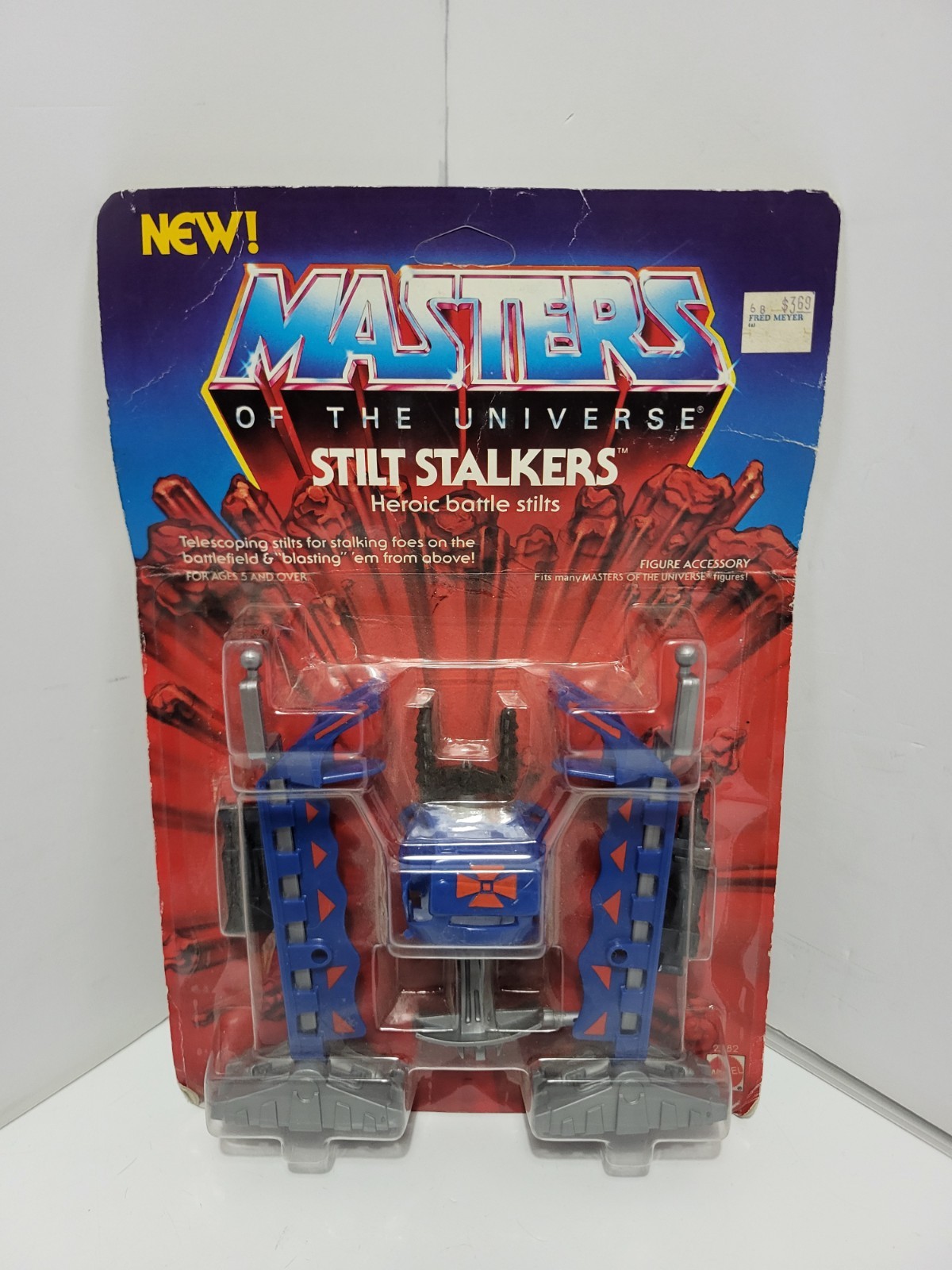 MOTU Masters of the Universe Stilt Stalkers 1985 Mattel New Unpunched Card C PIC MOTU Masters of the Universe Stilt Stalkers 1985 Mattel New Unpunched Card C PIC