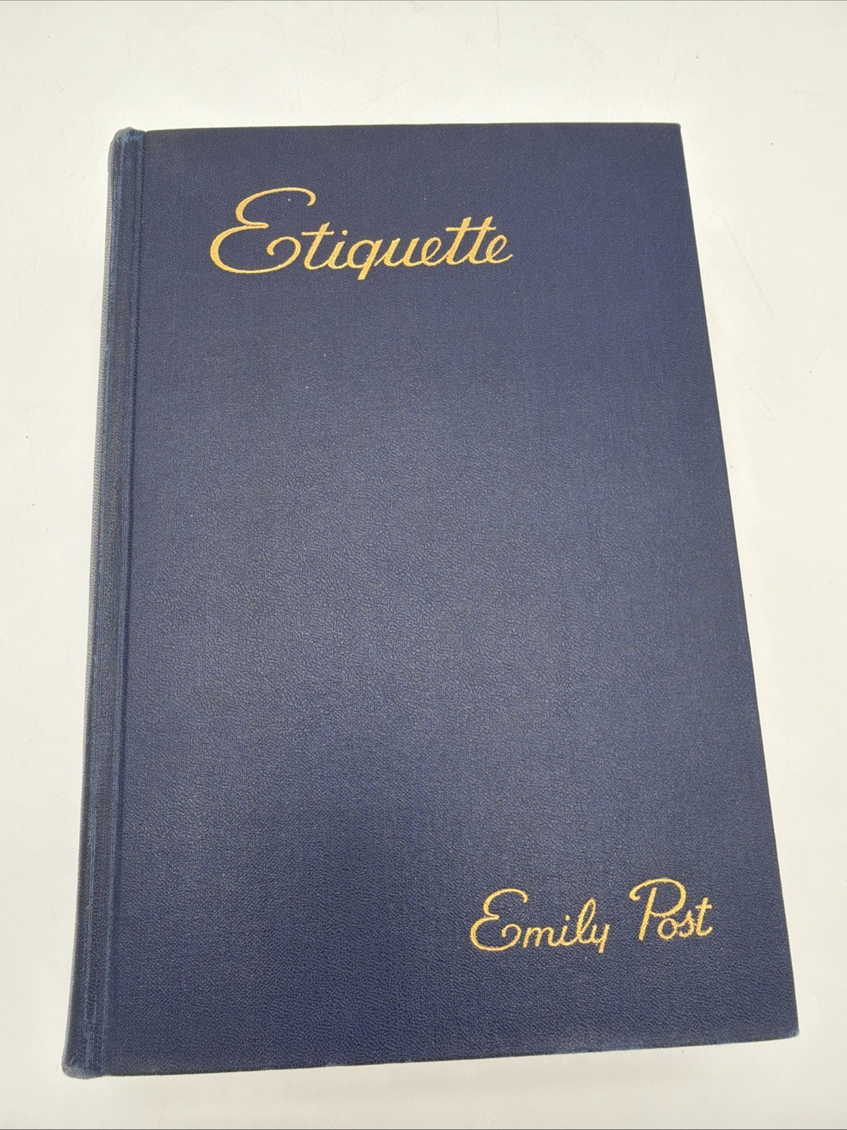 Antique 1937 SIGNED BY EMILY POST Etiquette Book Amazing Condition Antique 1937 SIGNED BY EMILY POST Etiquette Book Amazing Condition