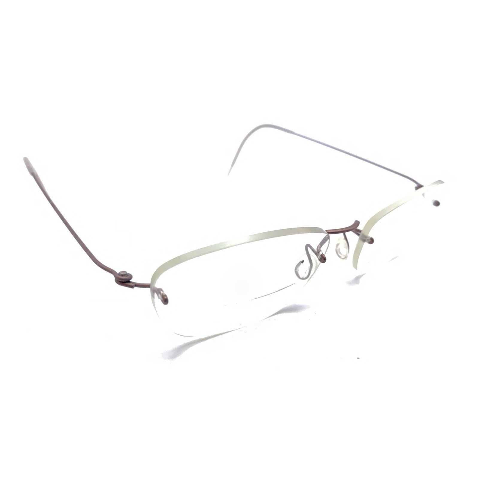 Lindberg Spirit Col.012 #777900Q Titanium Bronze Rimless Eyeglasses Frames