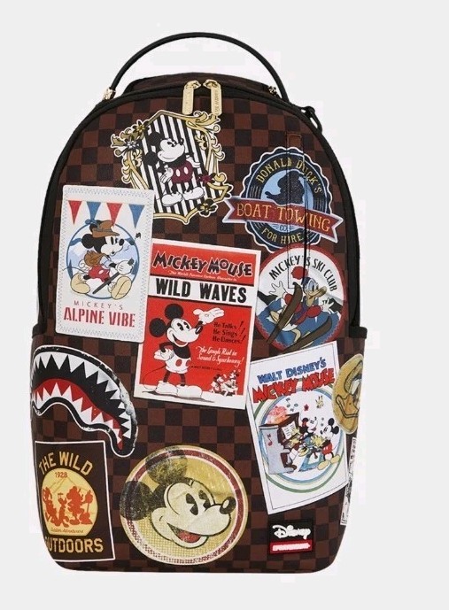 Sprayground Mickey Mouse Global Mogul Backpack Sprayground Mickey Mouse Global Mogul Backpack