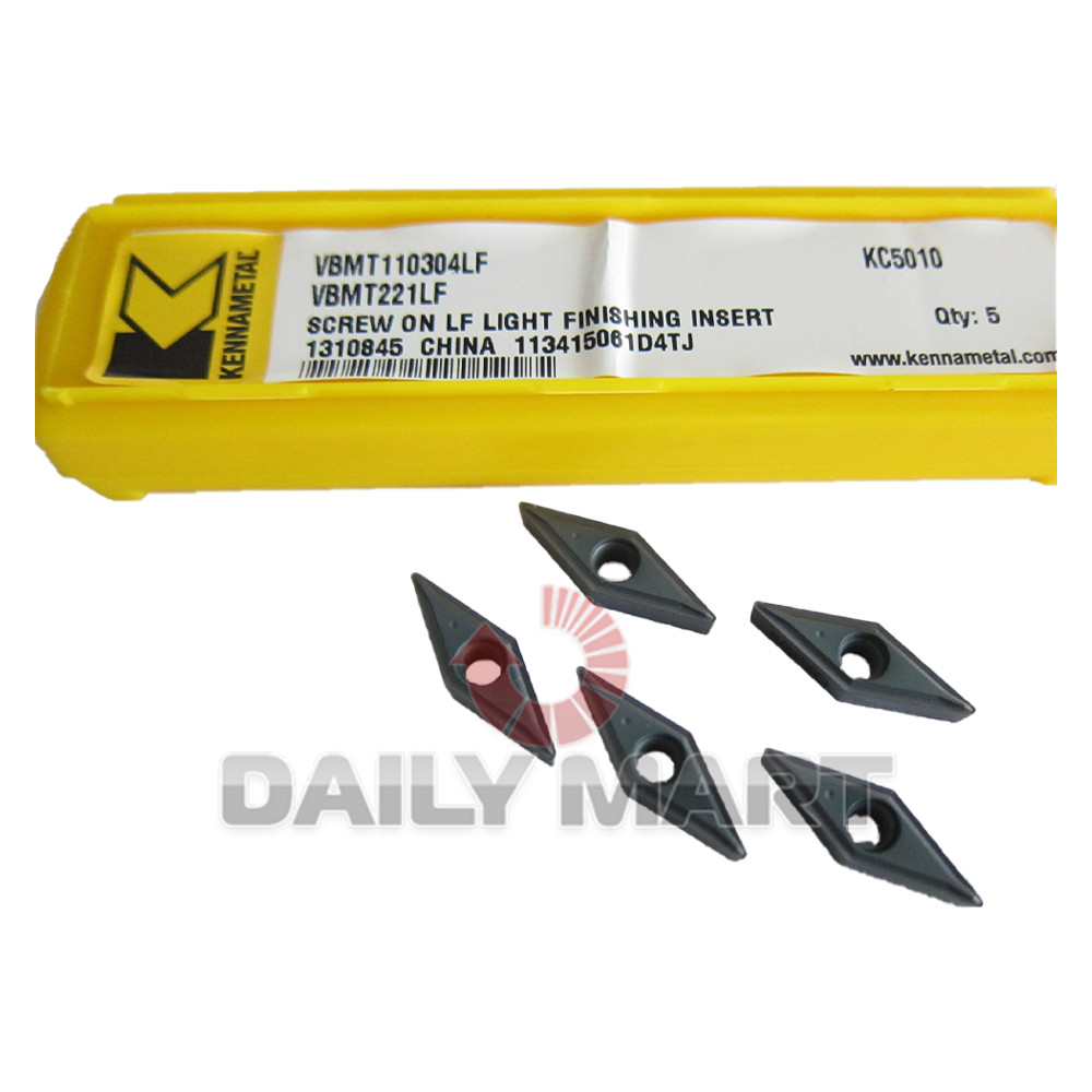 10PCS/New In Box KENNAMETAL VBMT110304-LF KC5010 Carbide Inserts
