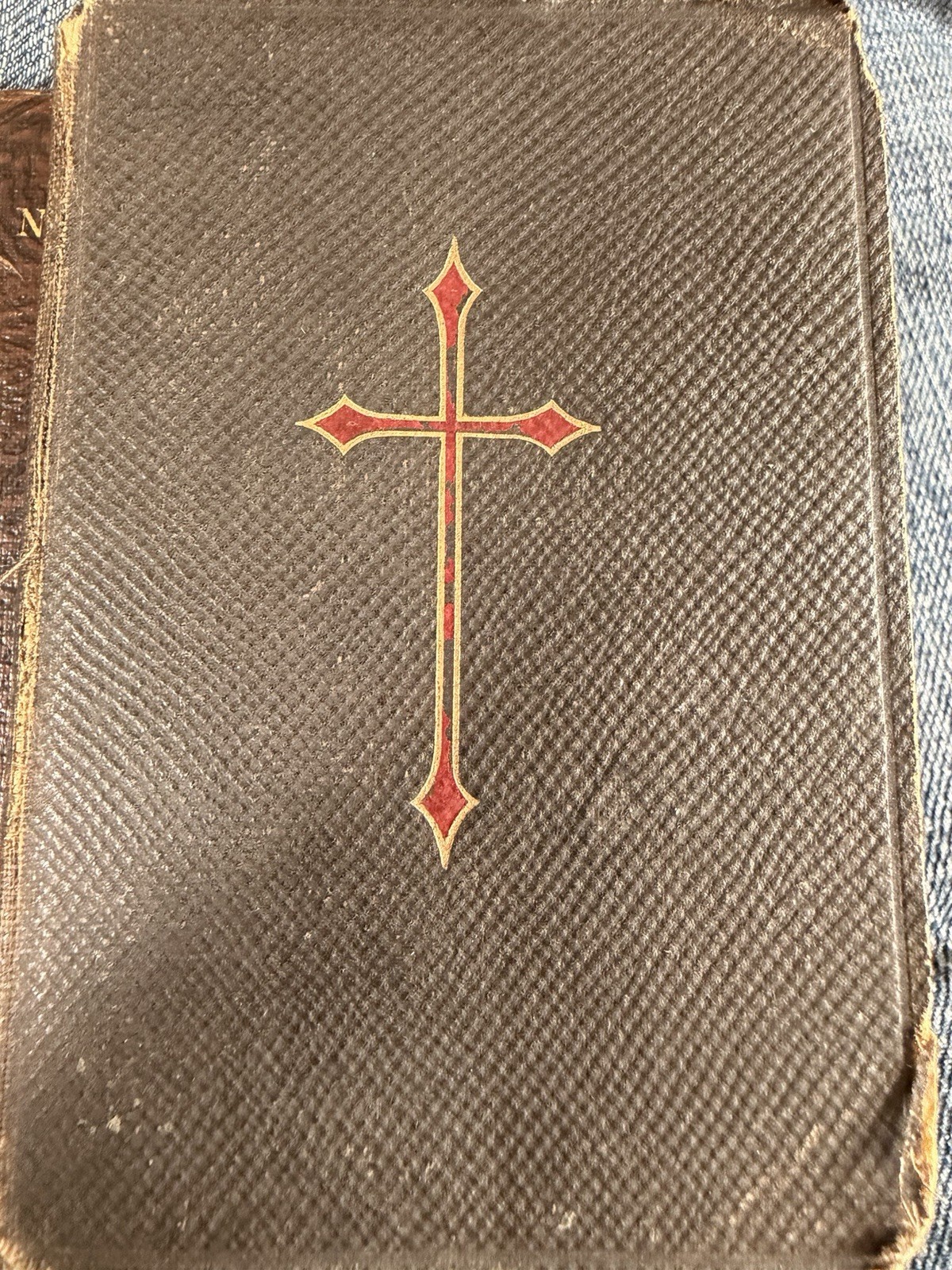 Antique Pre-1910 Book of Common Prayer Oxford Episcopal Psalter 1909 Inscribed