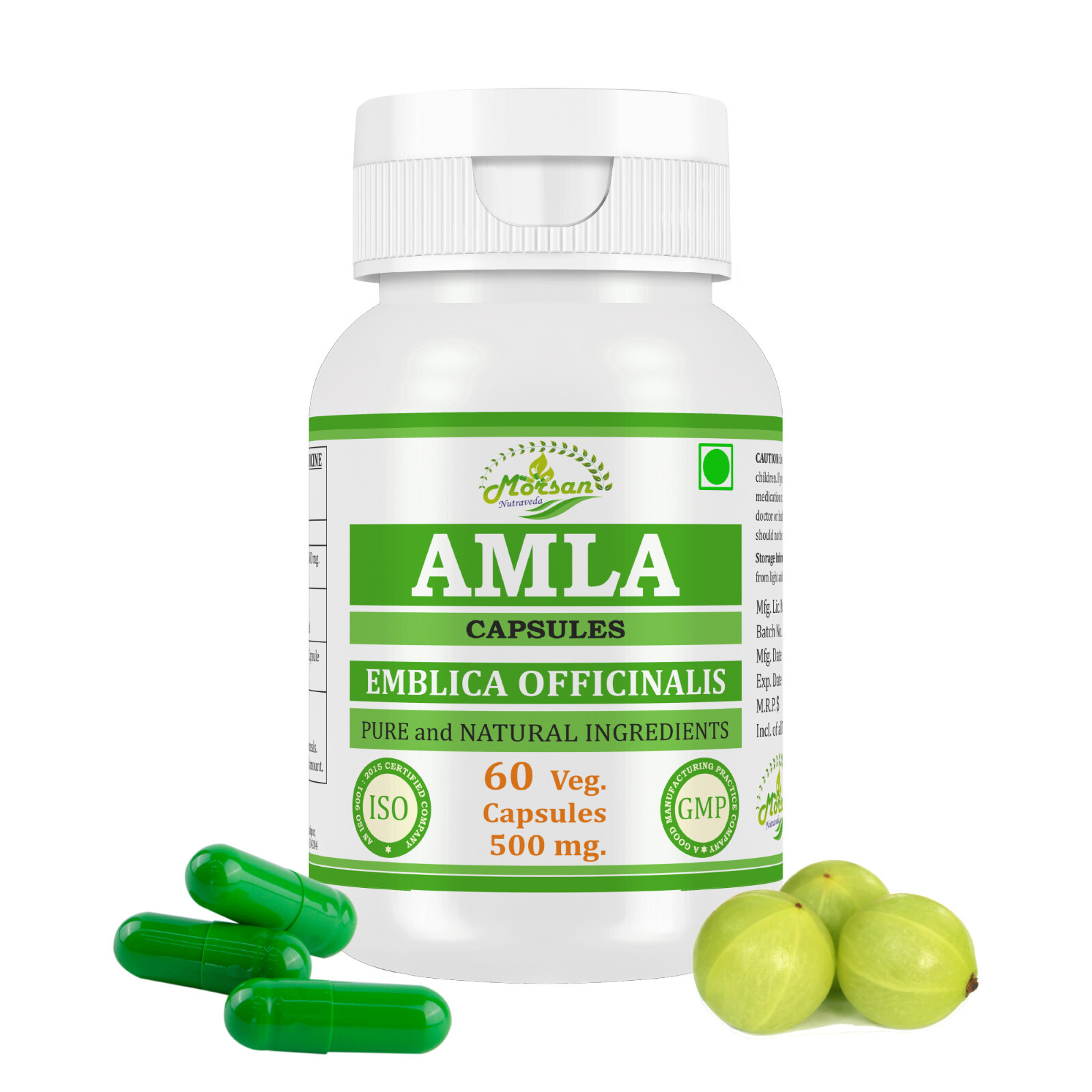Amla (Emblica Officinalis) Capsules for Immune Support & Antioxidant Protection Amla (Emblica Officinalis) Capsules for Immune Support & Antioxidant Protection