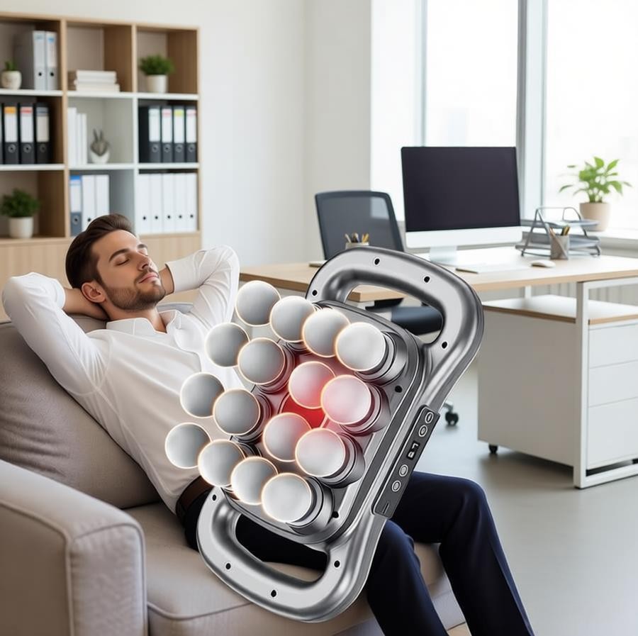 BACK HAVEN 16Head Massage Gun Deep Tissue Percussion Massager, Electric Massage BACK HAVEN 16Head Massage Gun Deep Tissue Percussion Massager, Electric Massage