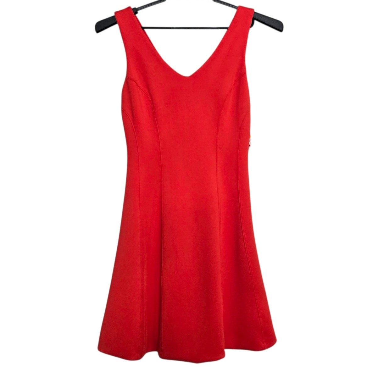 INC International Concepts Dress Size Medium A-Line V-Neck Red Sleeveless NEW INC International Concepts Dress Size Medium A-Line V-Neck Red Sleeveless NEW