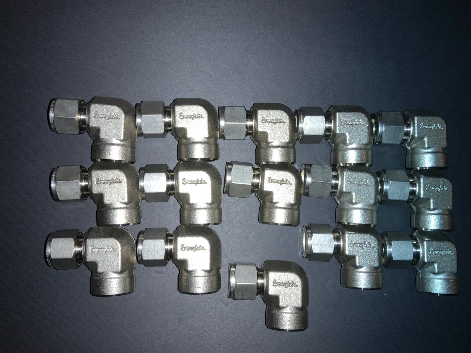 (15) New Swagelok Stainless Fittings SS-810-8-8 (15) New Swagelok Stainless Fittings SS-810-8-8