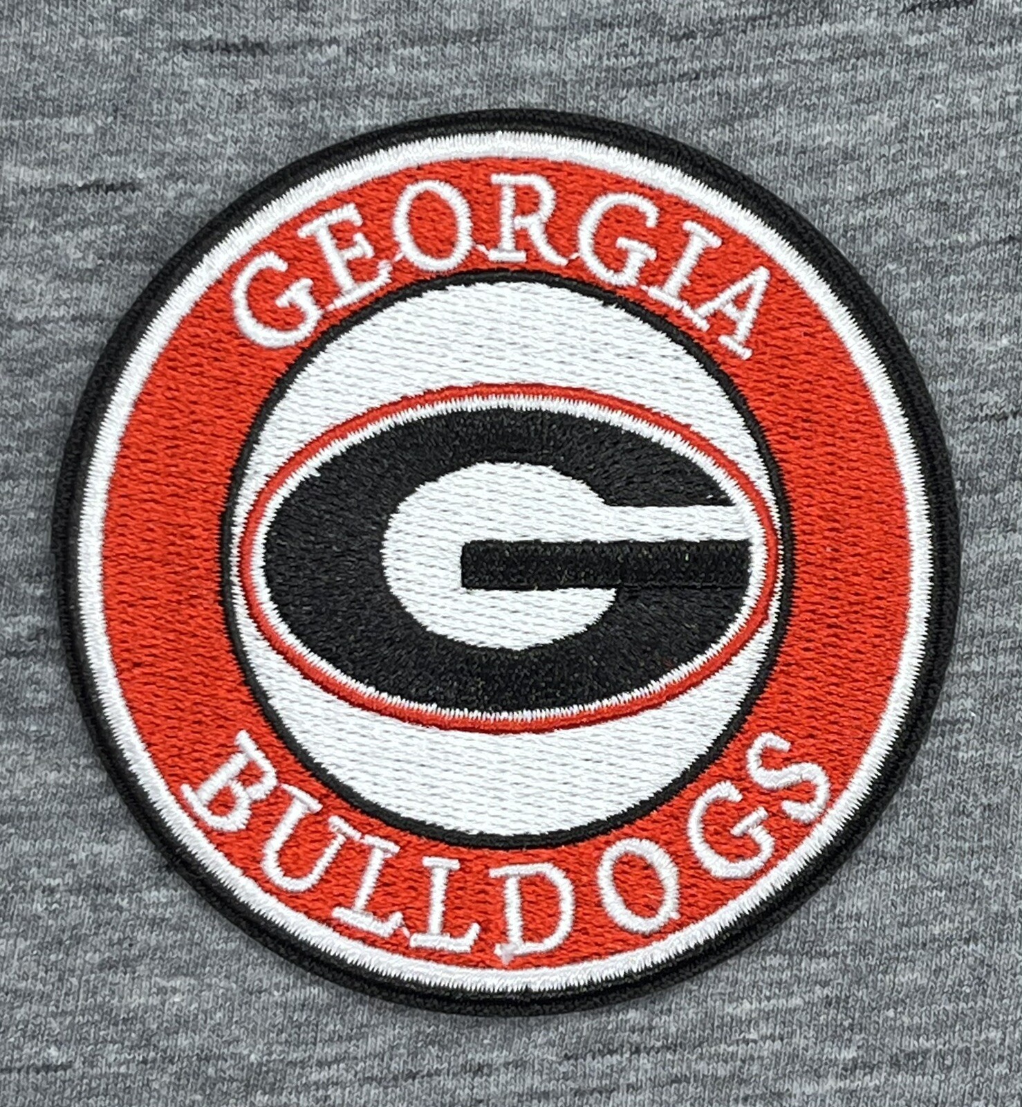GA BULLDOGS GEORGIA EMBROIDERED IRON ON PATCH 3.0” DIAMETER BEST QUALITY GA BULLDOGS GEORGIA EMBROIDERED IRON ON PATCH 3.0” DIAMETER BEST QUALITY