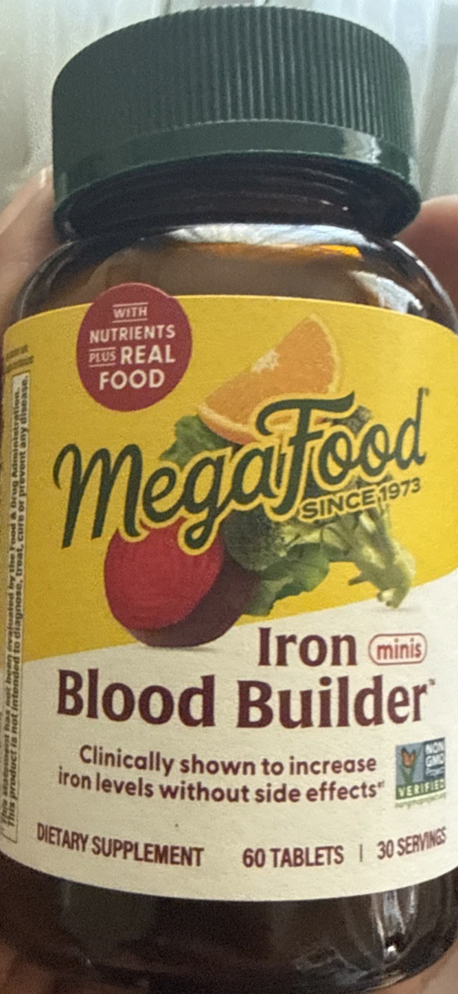 MegaFood Blood Builder Minis All-in-One Product - 60 Tablets MegaFood Blood Builder Minis All-in-One Product - 60 Tablets