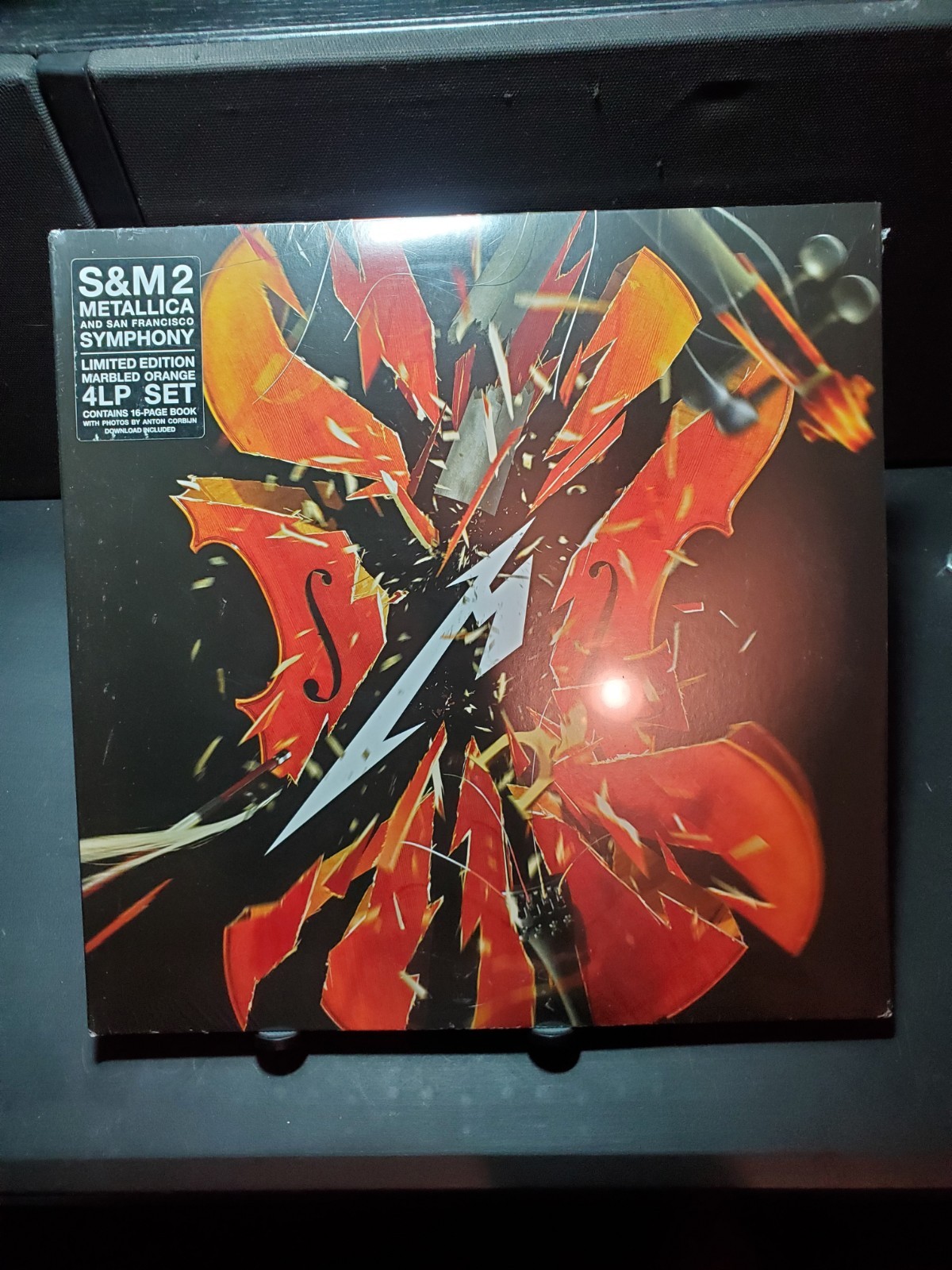 METALLICA San Francisco Symphony S&M 2 4LP on ORANGE MARBLED COLOR VINYL SEALED
