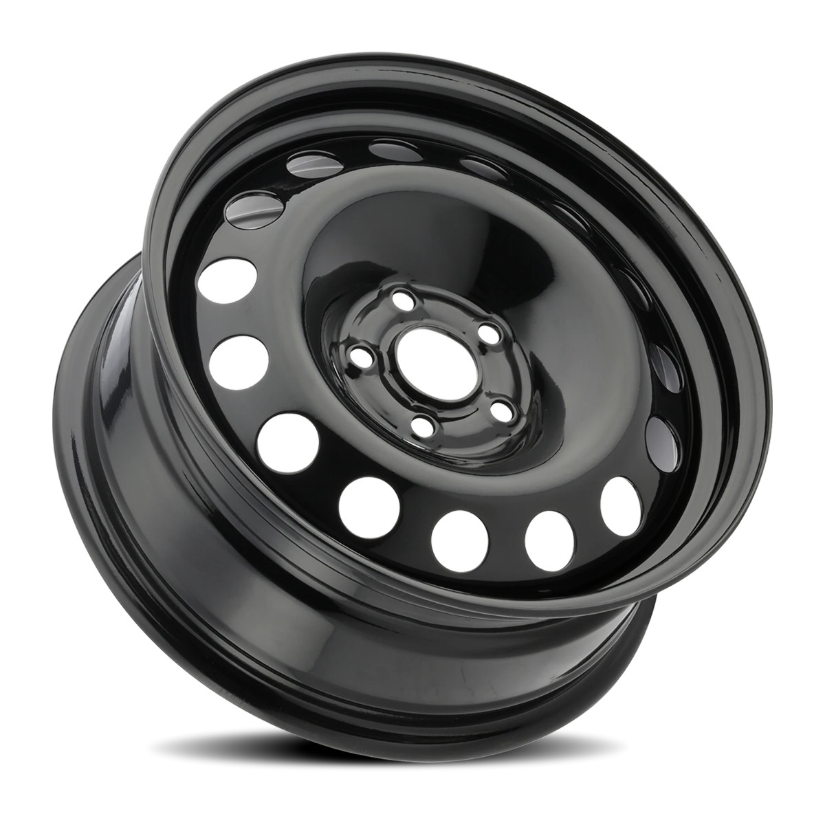 Vision Wheel SW60-6665B39JG SW60 Snow Wheel 16x6.5 5x4.5 39mm Black