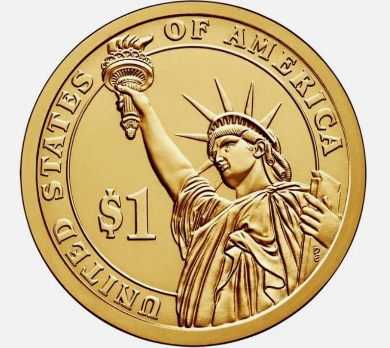 2007 P George Washington Presidential One Dollar Coin U.S. Mint Money Coins