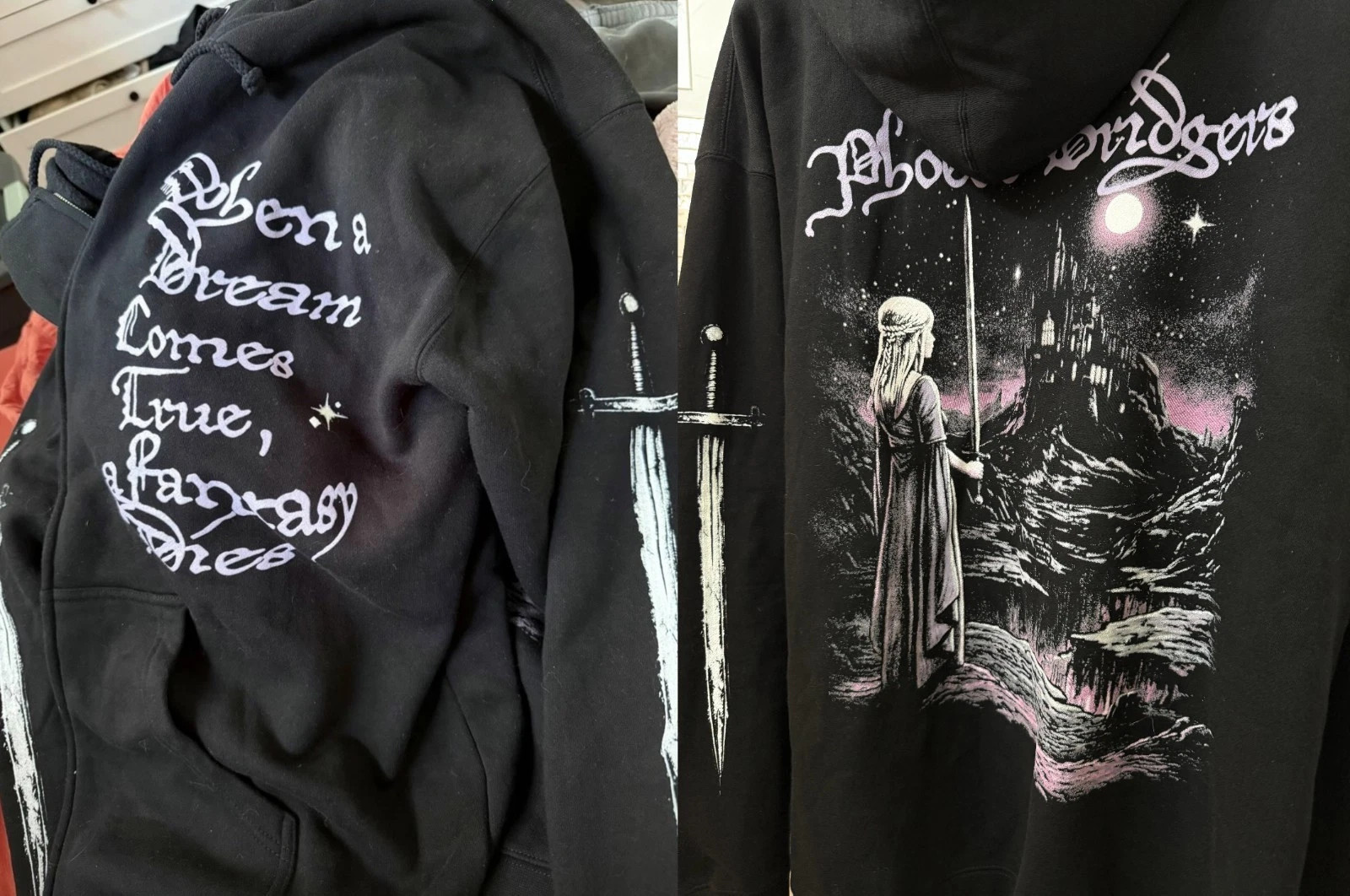 Phoebe Bridgers Zip Up Hoodie Tour Holiday Christmas Gifts, 2-sided