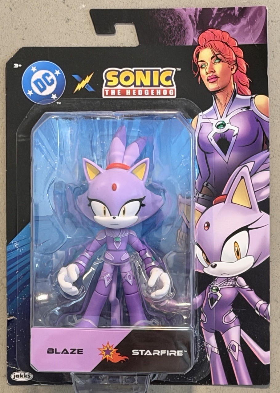 New 2026 DC x Sonic The Hedgehog - Blaze Starfire - 5\ New 2026 DC x Sonic The Hedgehog - Blaze Starfire - 5\