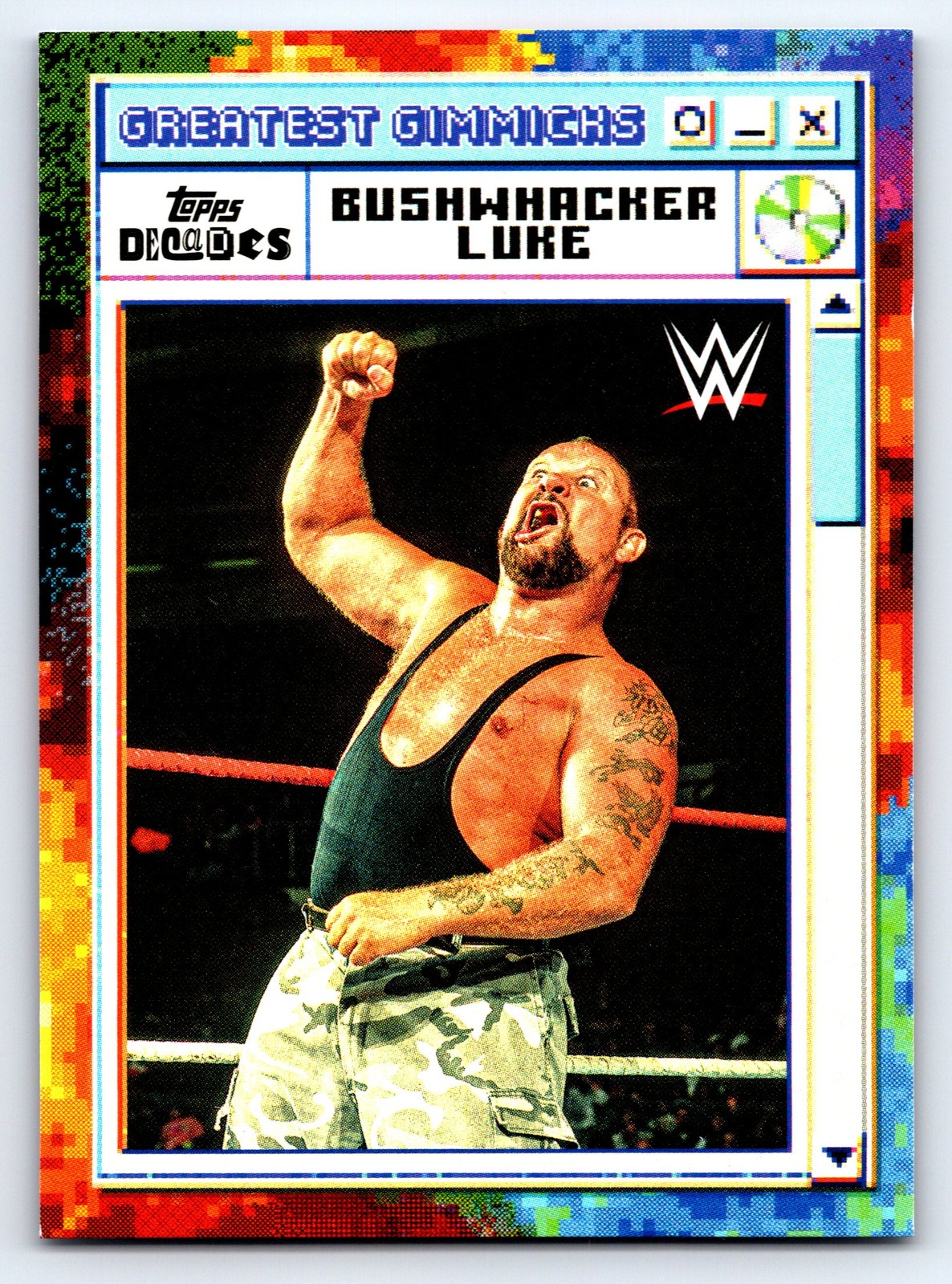 2026 Topps Decades 1990\'s WWE #116 Bushwhacker Luke