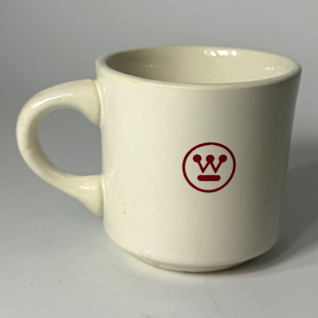 Vintage Westinghouse Electric Coffee Mug Ceramic USA Advertising Restaurant Vintage Westinghouse Electric Coffee Mug Ceramic USA Advertising Restaurant