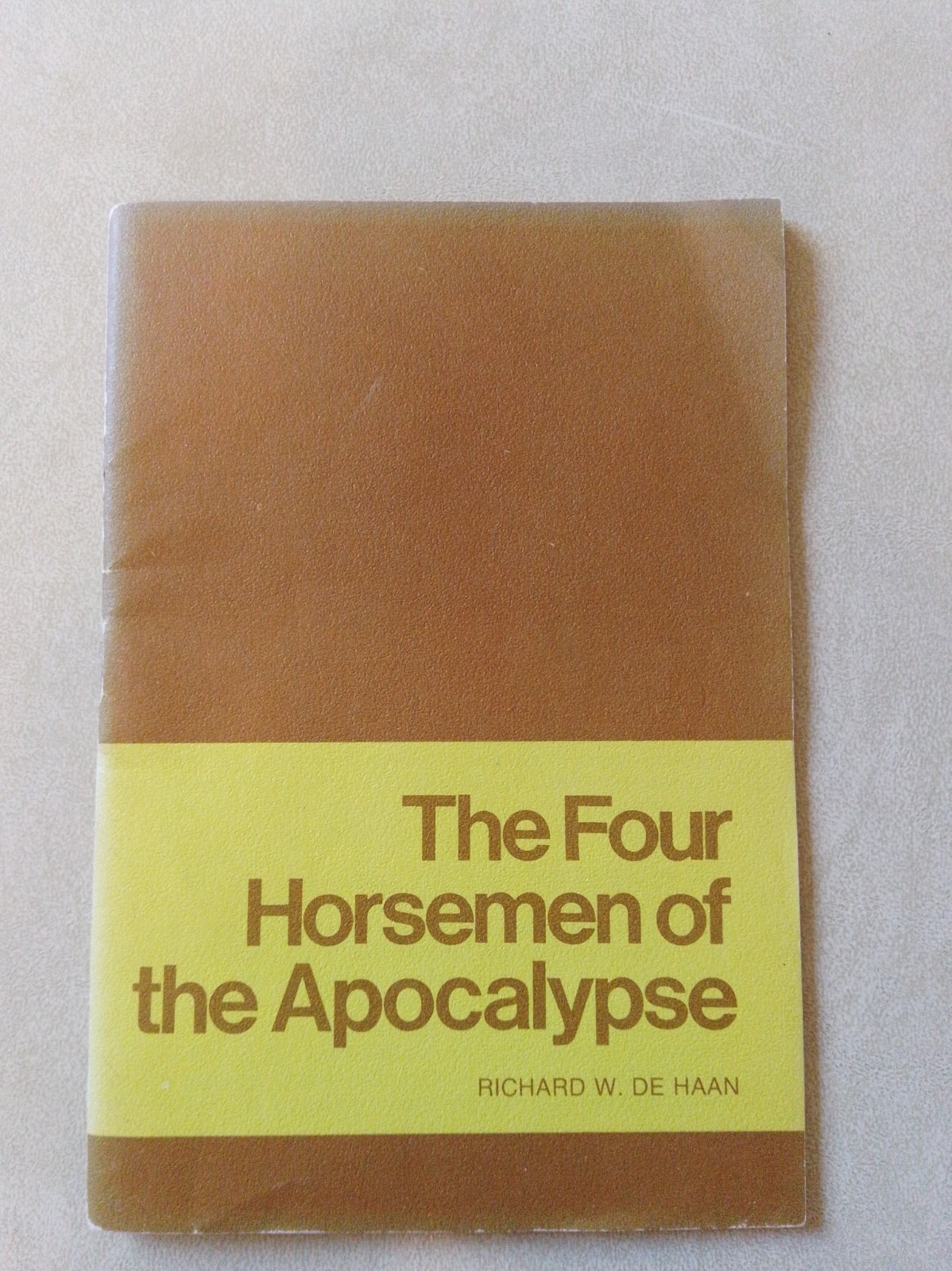 Vintage 1975 The Four Horsemen of the Apocalypse Richard De Haan Vintage 1975 The Four Horsemen of the Apocalypse Richard De Haan