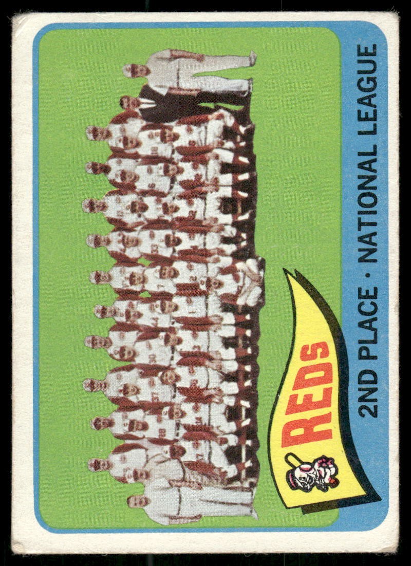 1965 Topps #316 Cincinnati Reds 1965 Topps #316 Cincinnati Reds