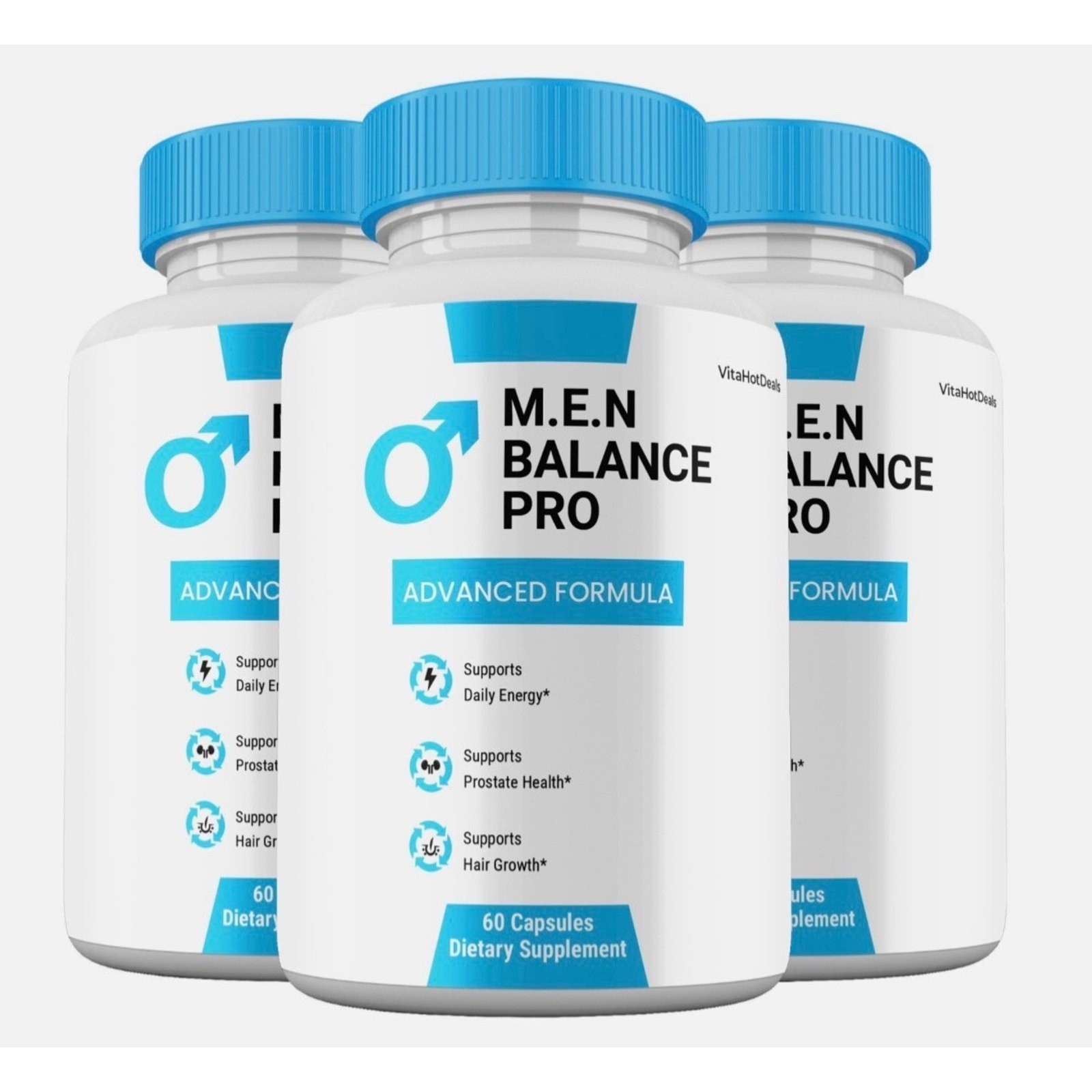M.E.N Balance Pro Supplemement, Max Strength, MEN BalancePro Capsules (3 Pack)
