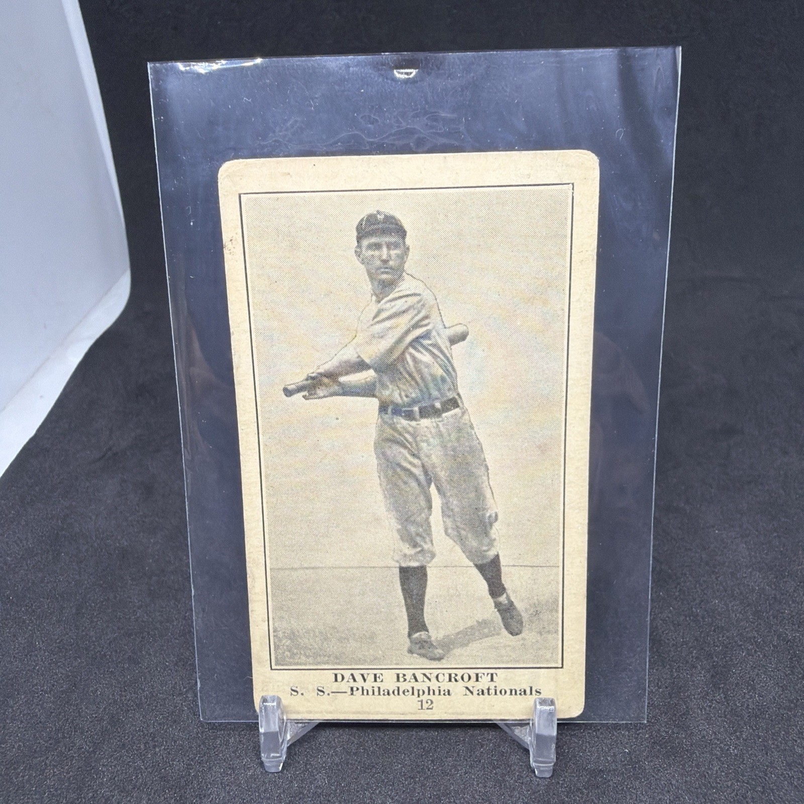 1917 Boston Store - Dave Bancroft #12 1917 Boston Store - Dave Bancroft #12