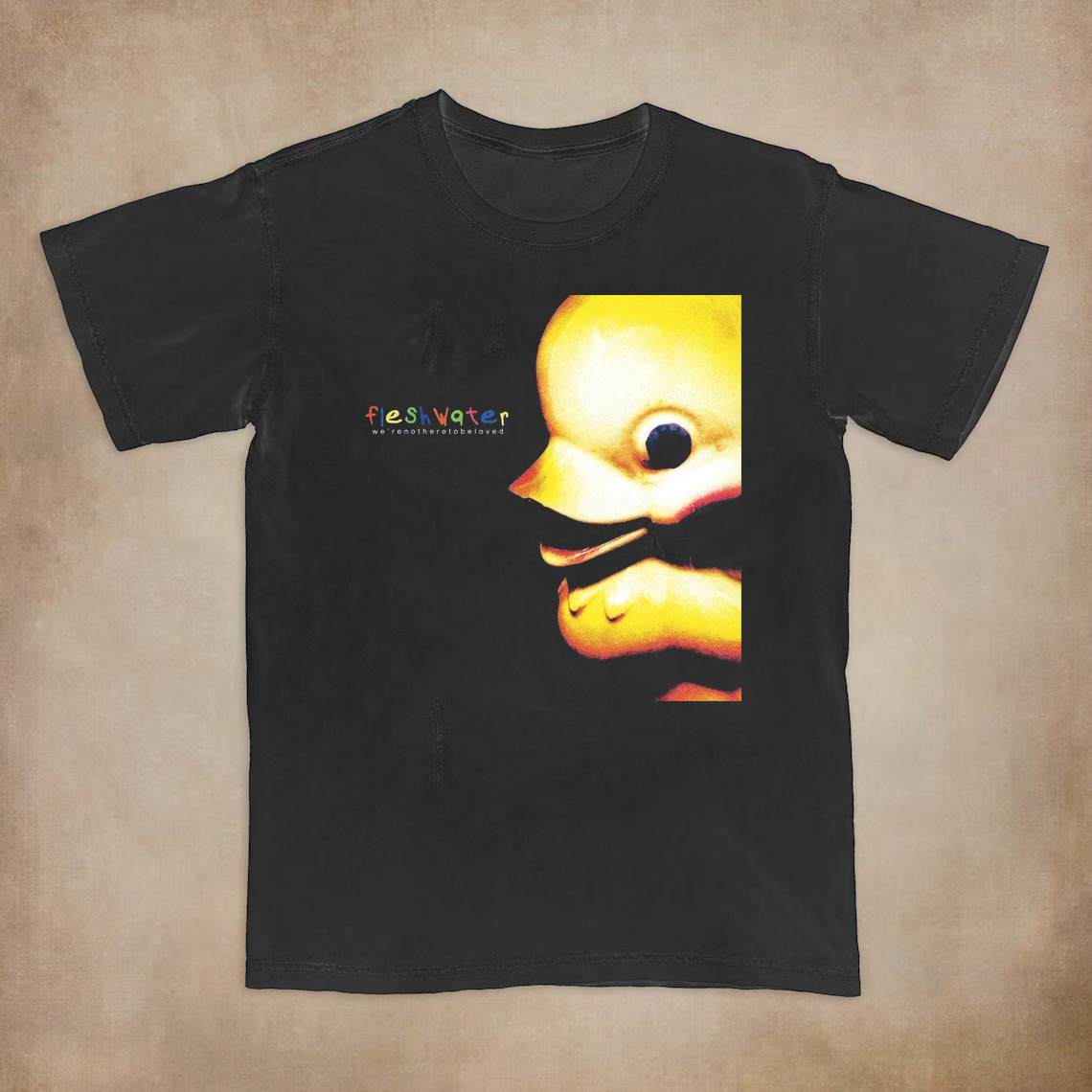 Fleshwater Band We're Not Here To Be Loved Album T Shirt Full Size S-5XL Fleshwater Band We're Not Here To Be Loved Album T Shirt Full Size S-5XL