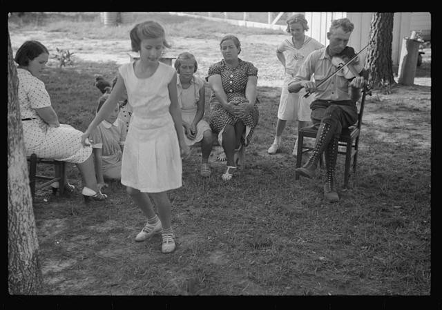 Penderlea Homesteads North Carolina 1930s Sunday at Home Fiddle Dance