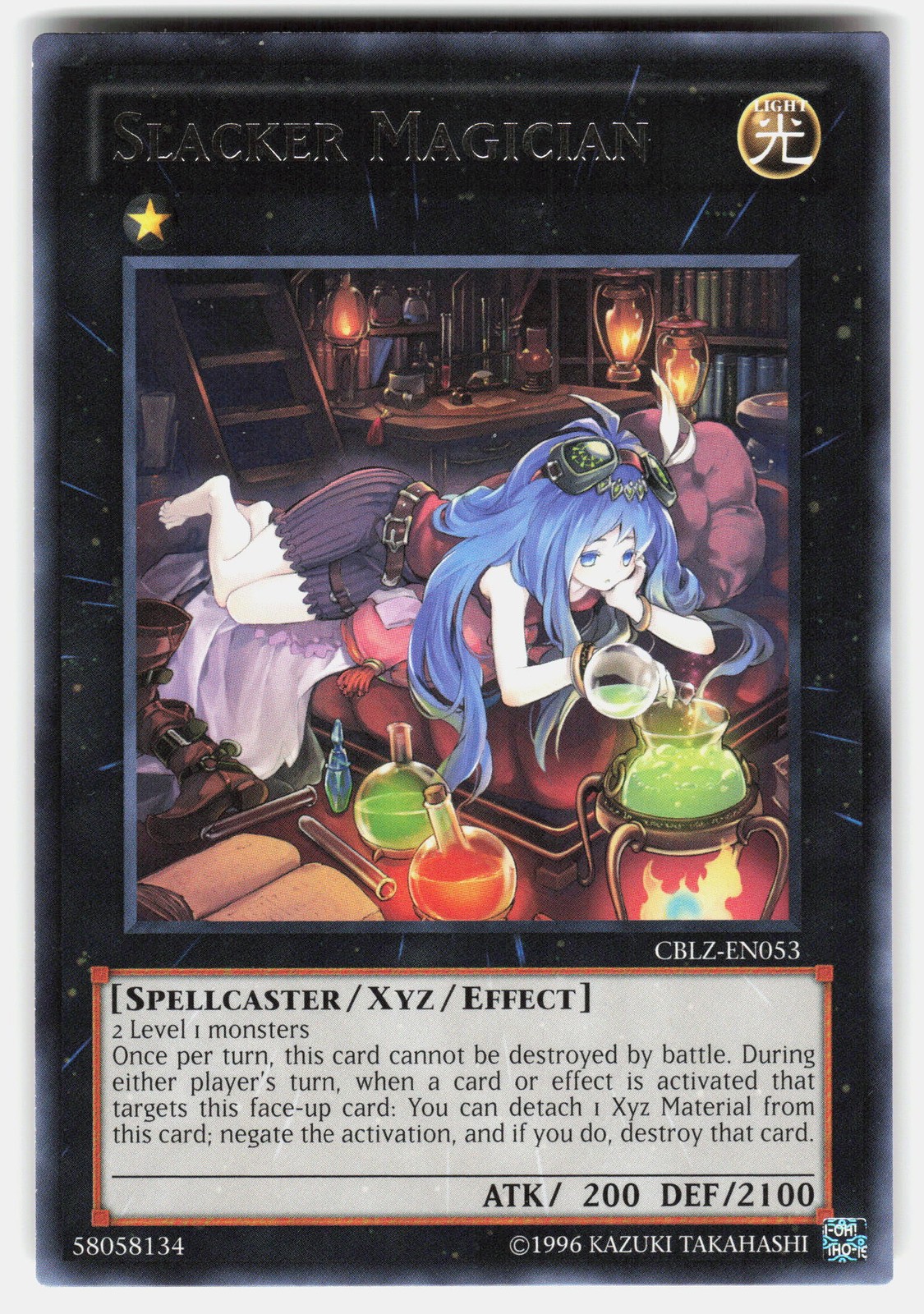 Slacker Magician Rare Cosmo Blazer CBLZ-EN053 NM