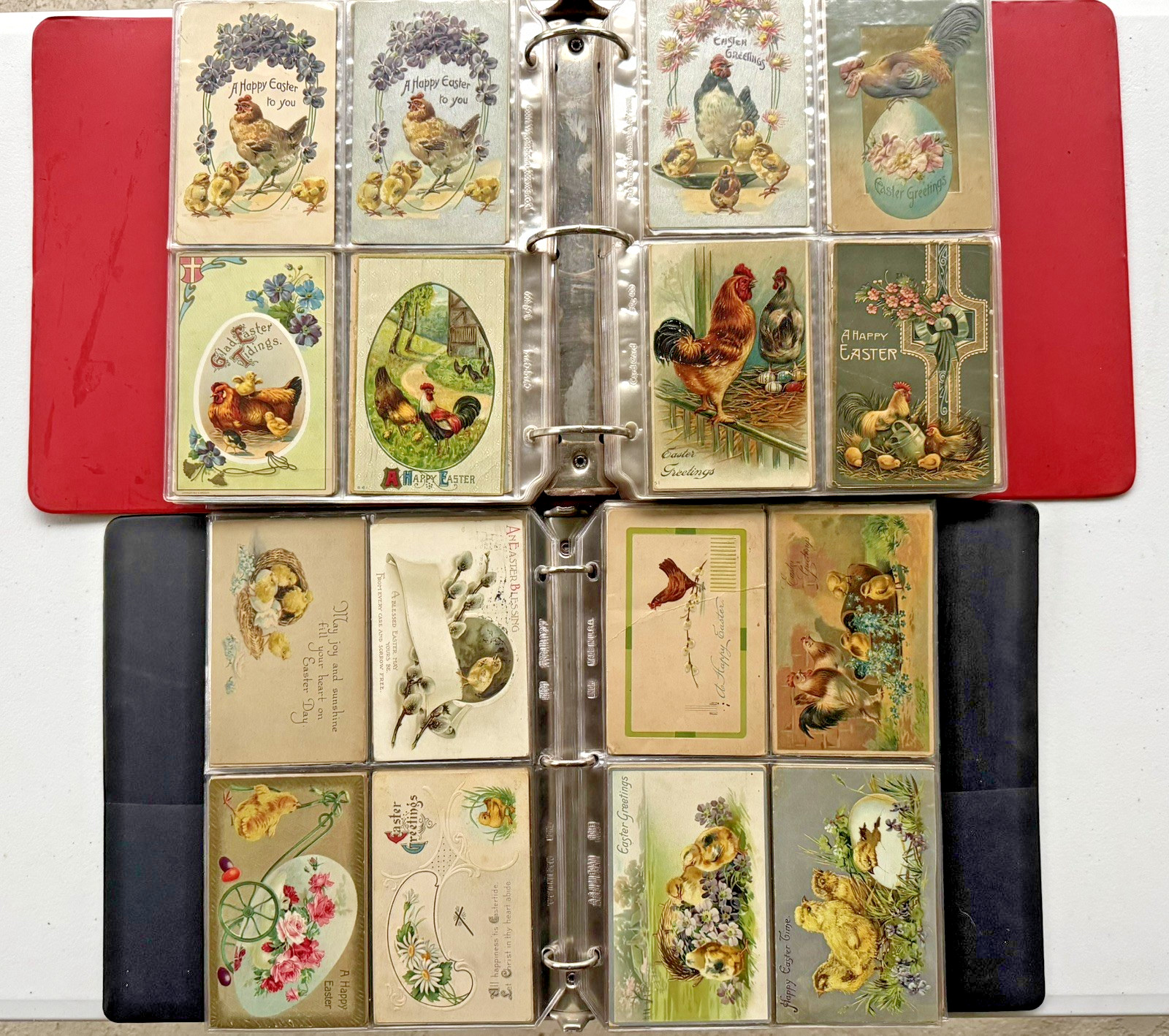 Antique Early 1900s Lot Of 443 EASTER Postcards Used Condition Some With Stamps