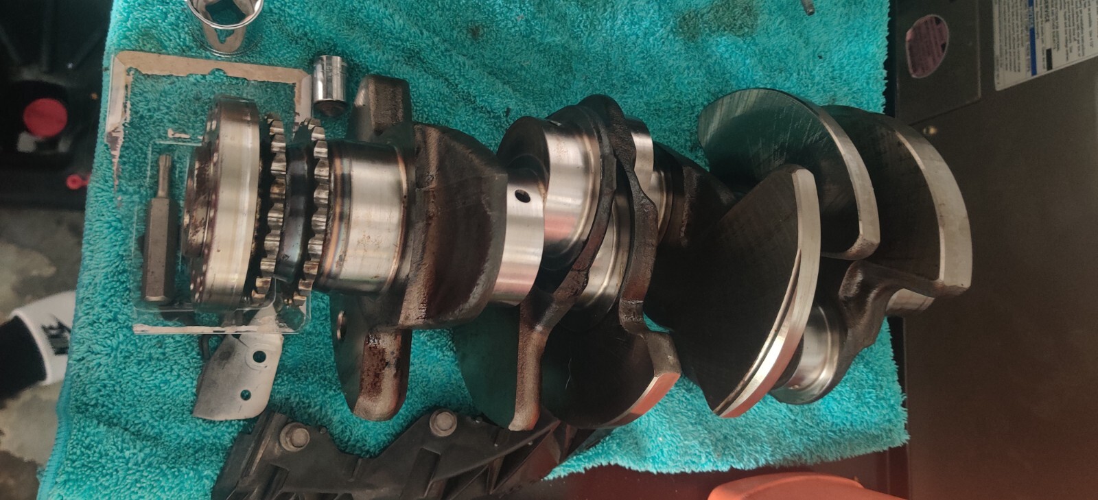 2008-2019 Audi 3.0L Supercharged V6 Engine Crankshaft OEM great condition 2008-2019 Audi 3.0L Supercharged V6 Engine Crankshaft OEM great condition