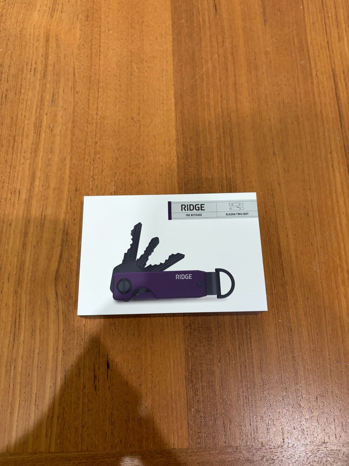 Ridge Key Case Slim Alaska Twilight Holds 2-6 Keys Aluminum Metal Holder Ridge Key Case Slim Alaska Twilight Holds 2-6 Keys Aluminum Metal Holder