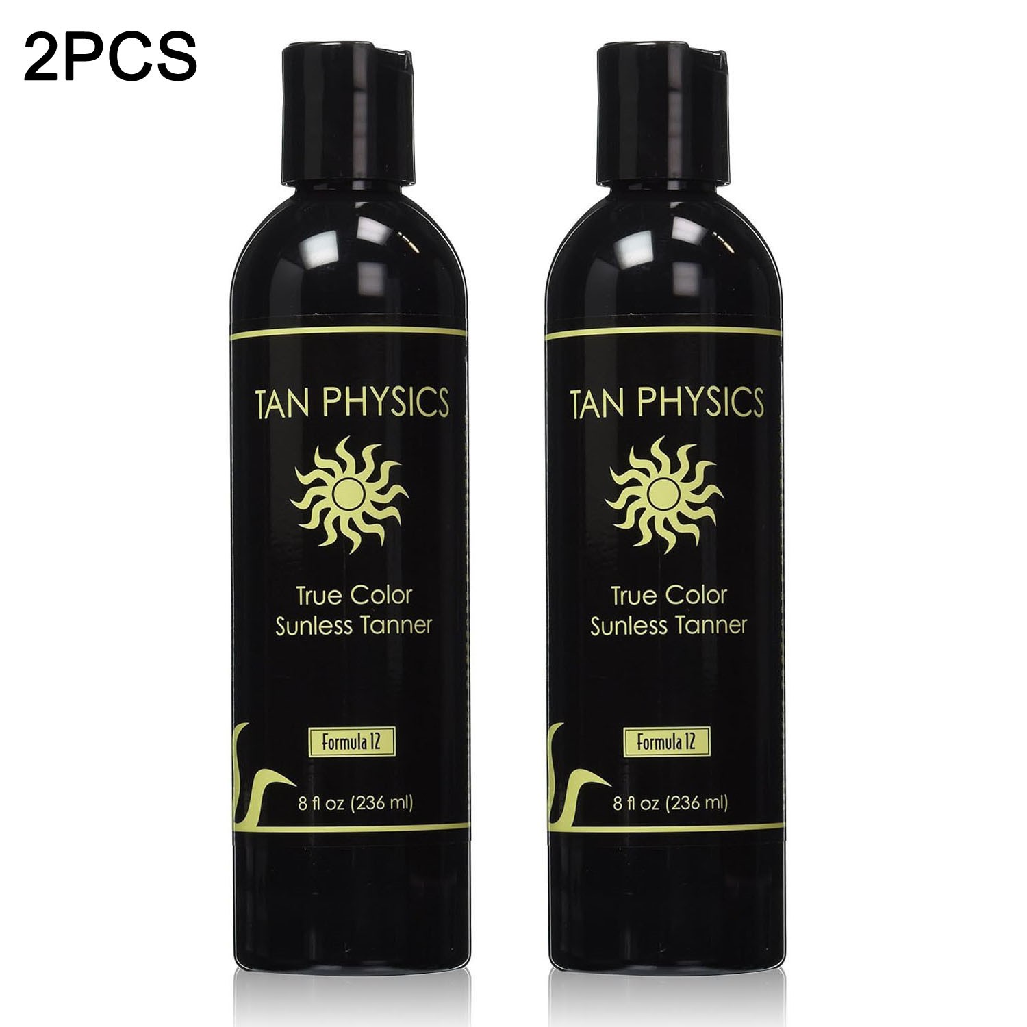 2X Tan Physics True Color #1 Rated Sunless Self Tanner Tanning Lotion 8 oz NEW