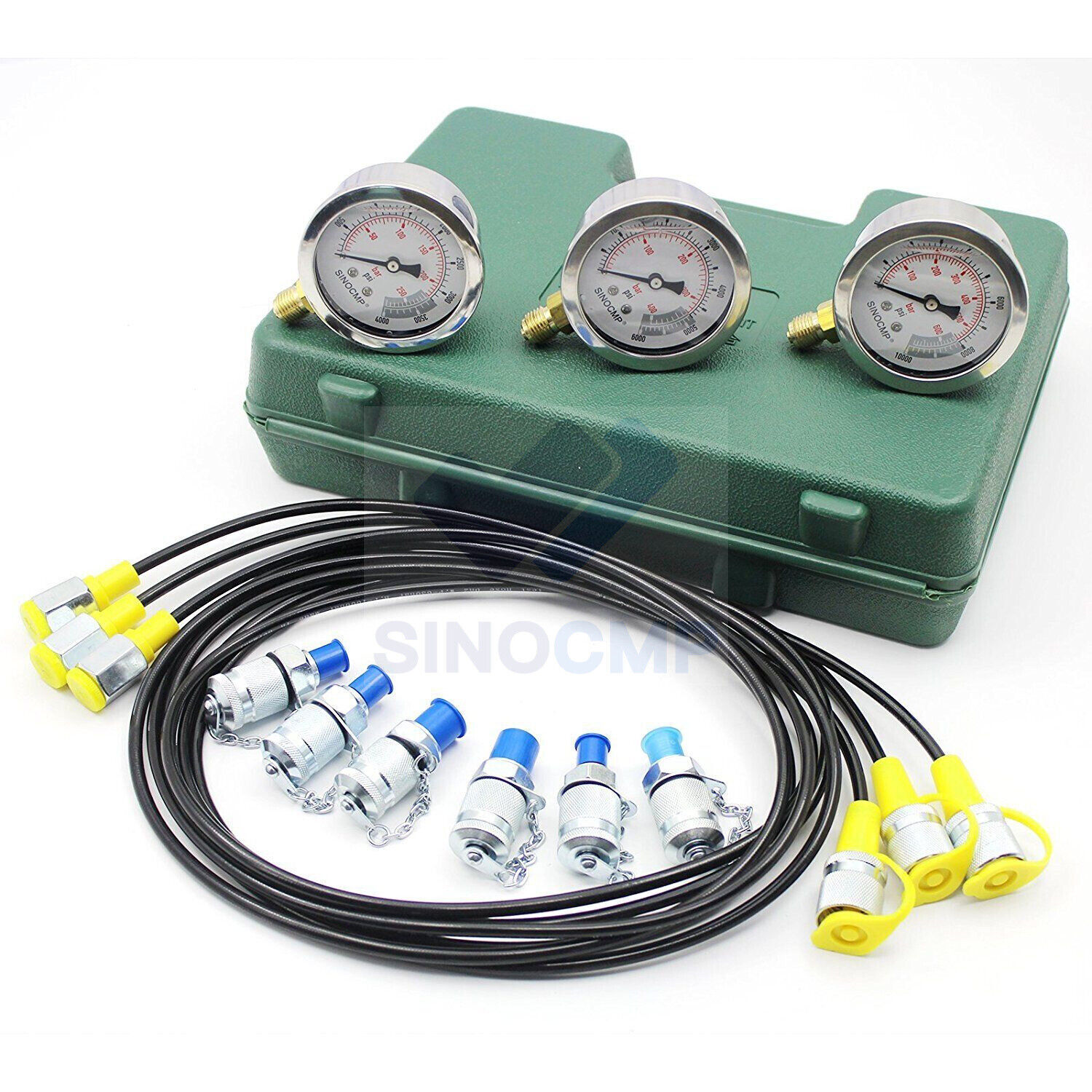 Hydraulic Pressure Test, Test Coupling Gauge for Most Excavator New