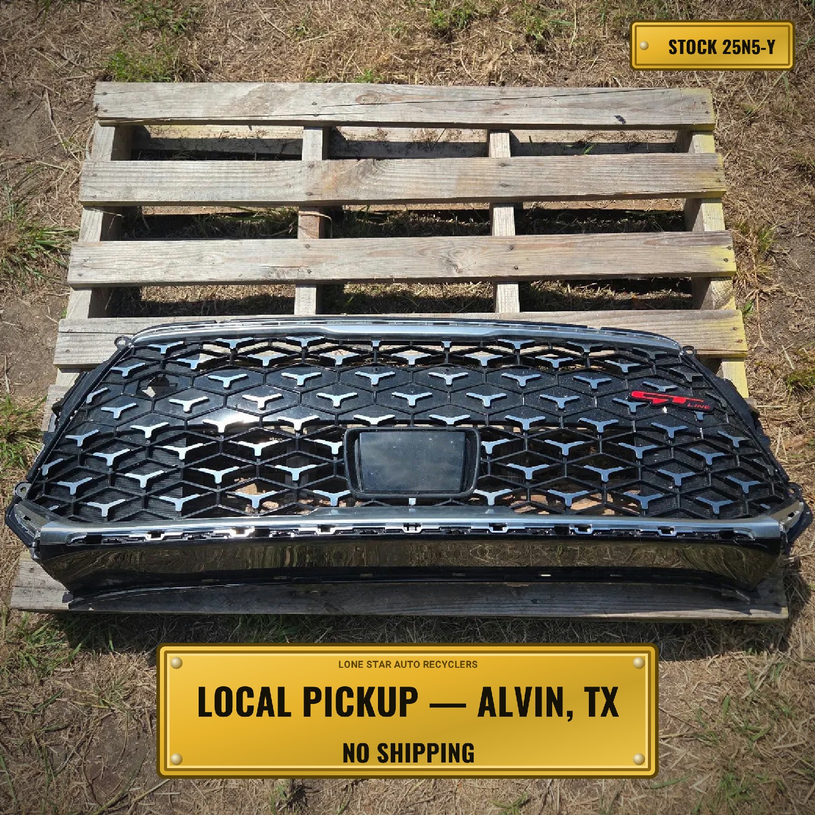 2020-2022 Kia Soul GT Lower Grille (LOCAL PICKUP, NO SHIP)