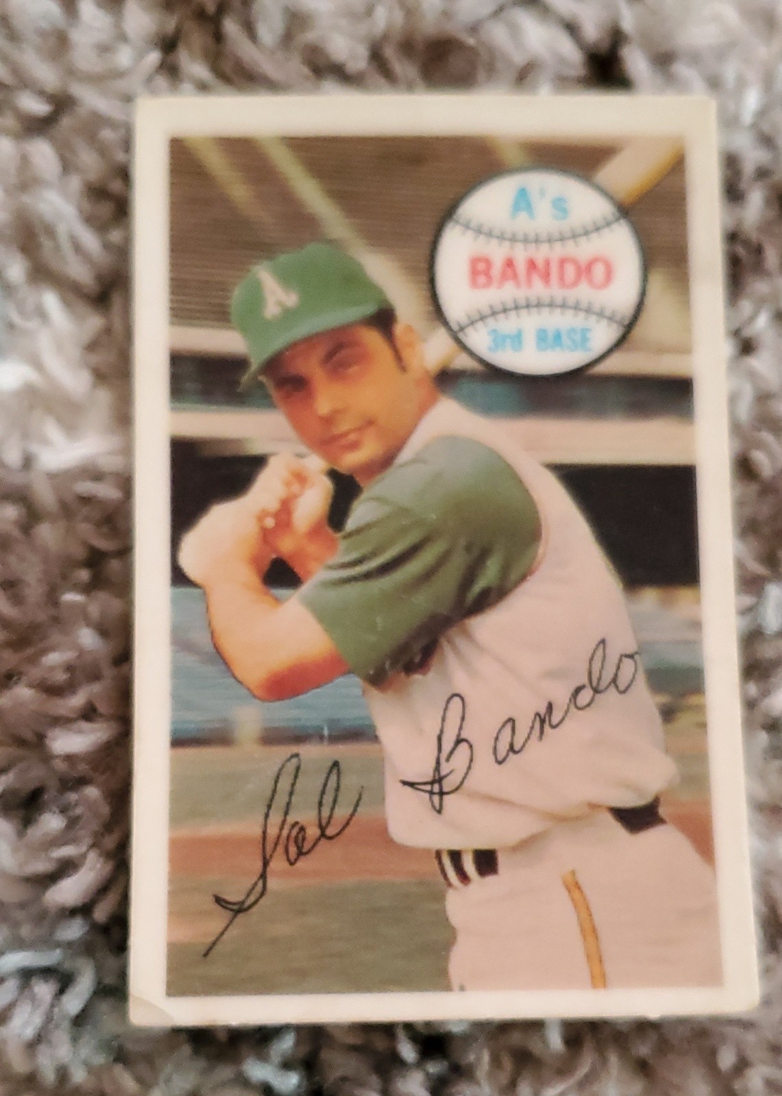 1970 Kellogg\'s 3-D Super Stars - Sal Bando #51 1970 Kellogg\'s 3-D Super Stars - Sal Bando #51