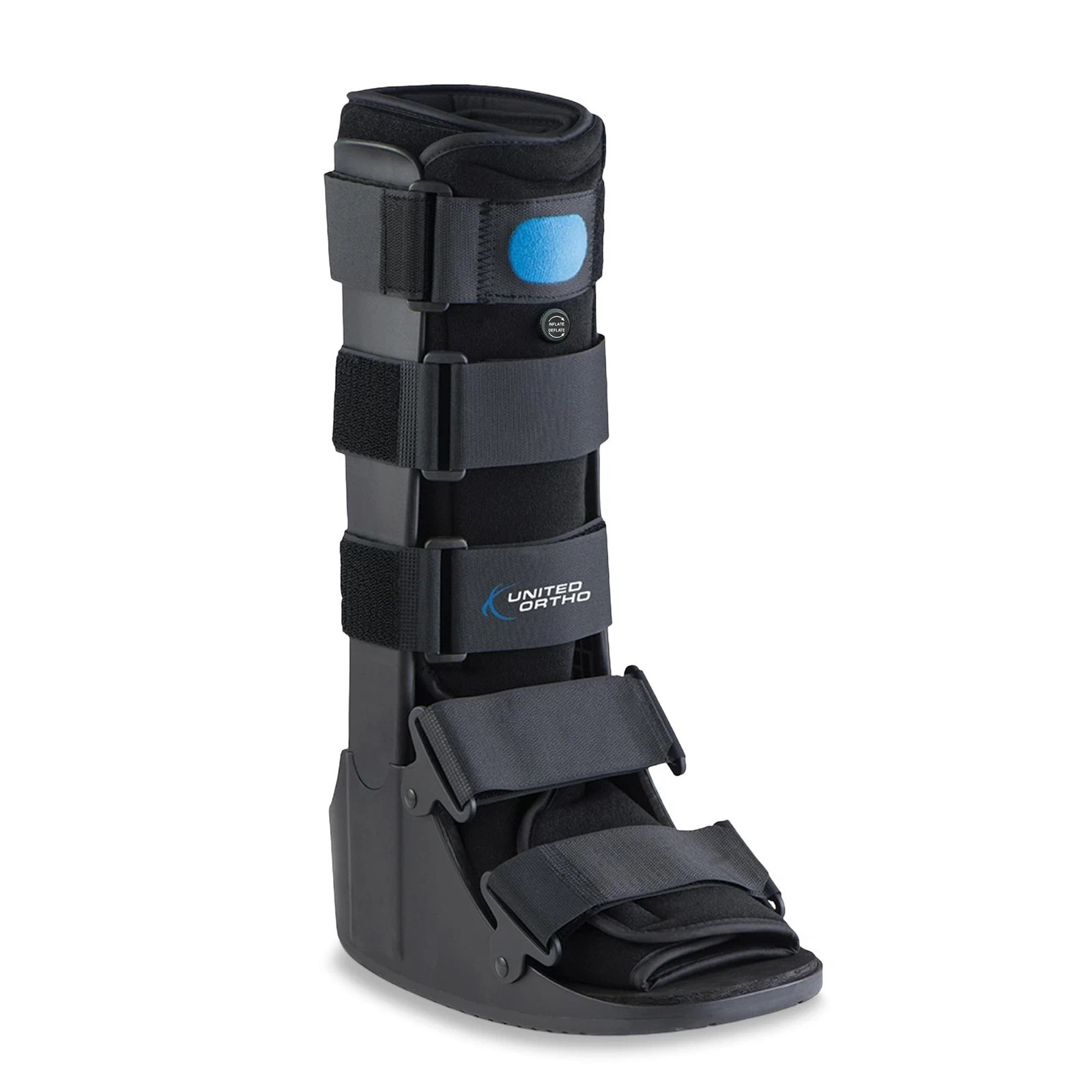 United Ortho USA14107 Air Cam Walker Fracture Boot, Large, Black United Ortho USA14107 Air Cam Walker Fracture Boot, Large, Black