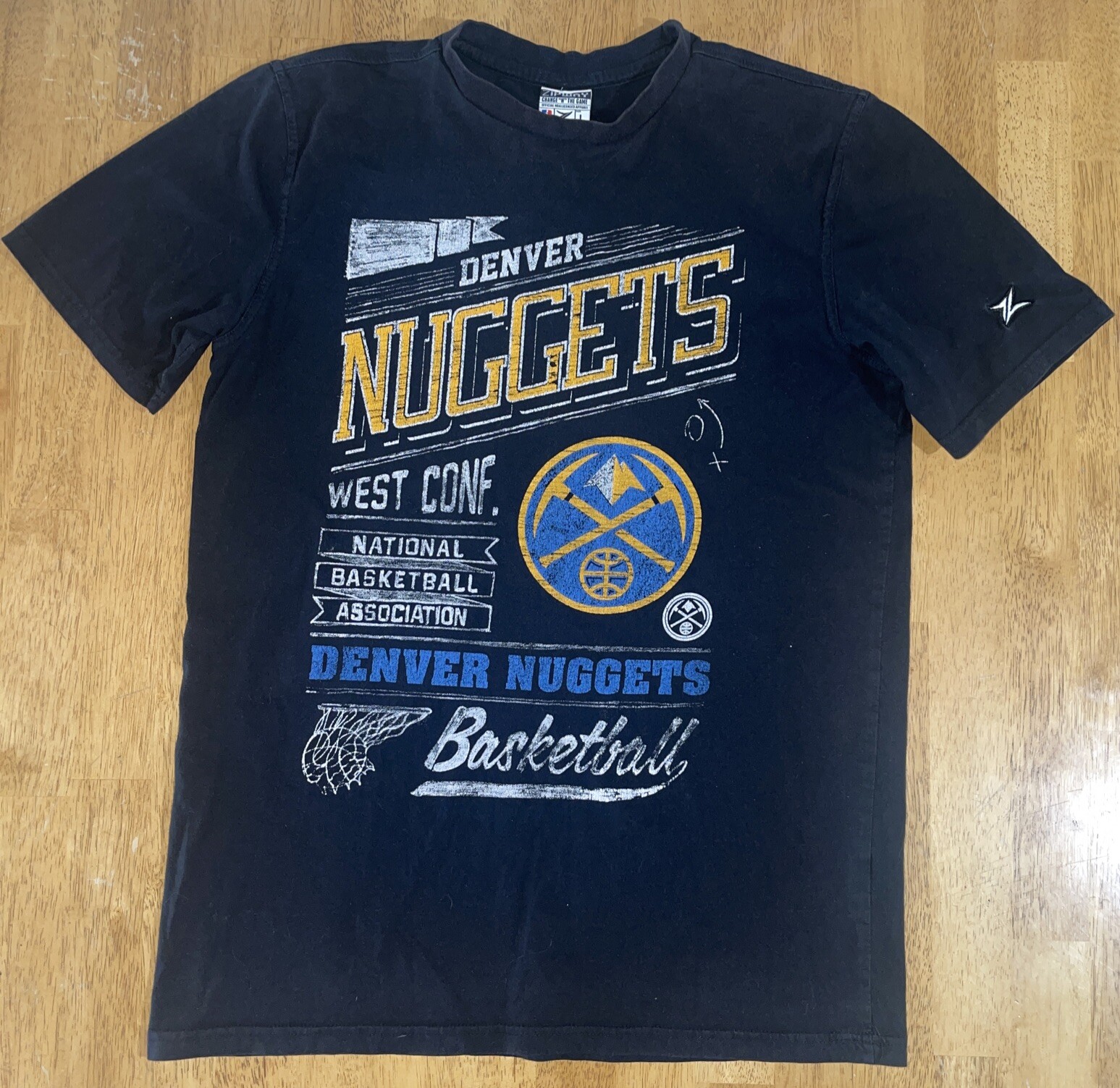 Zipway NBA Denver Nuggets Black L T-Shirt Basketball Team “Change N The Game” Zipway NBA Denver Nuggets Black L T-Shirt Basketball Team “Change N The Game”