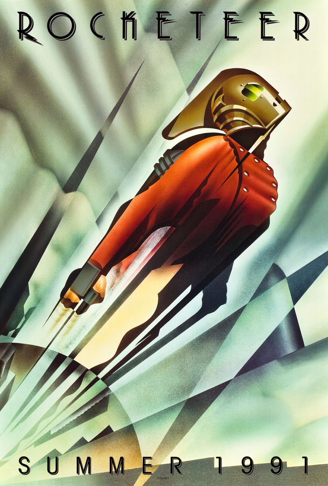 1991 The Rocketeer Movie Poster 11X17 Billy Campbell Jennifer Lawrence 🍿 1991 The Rocketeer Movie Poster 11X17 Billy Campbell Jennifer Lawrence 🍿