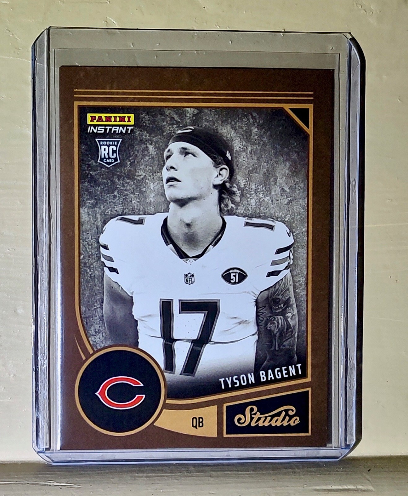 Tyson Bagent 2023 Panini NFL Studio Rookies #7 Rookie Card 1/370 Tyson Bagent 2023 Panini NFL Studio Rookies #7 Rookie Card 1/370