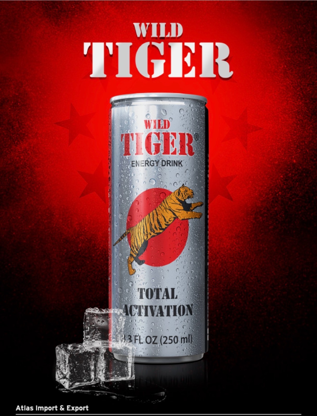 Wild Tiger Energy Drink - TOTAL ACTIVATION Wild Tiger Energy Drink - TOTAL ACTIVATION