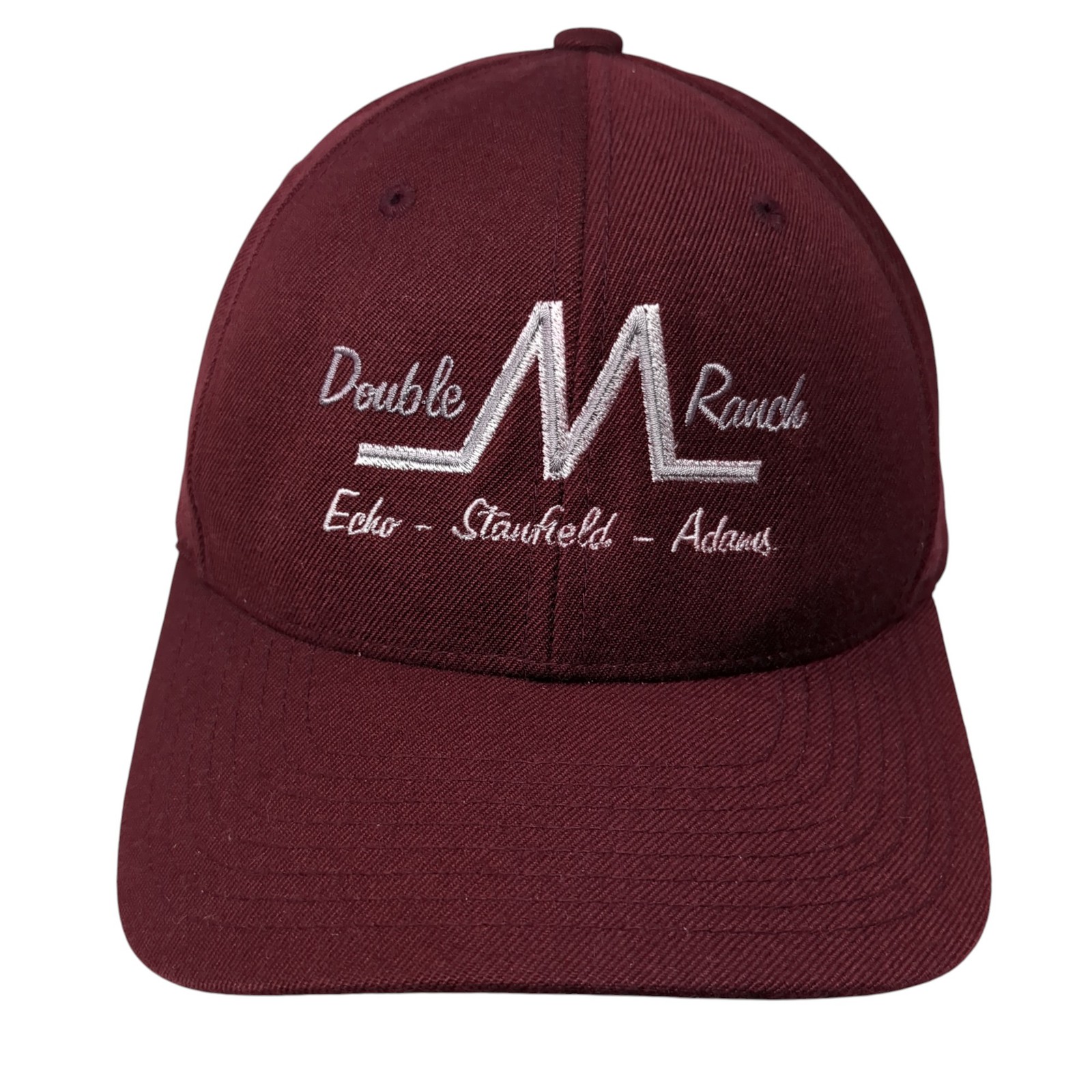Double M Ranch Echo-Stanfield-Adams Baseball Cap Red One Size Pacific Pro Series Double M Ranch Echo-Stanfield-Adams Baseball Cap Red One Size Pacific Pro Series
