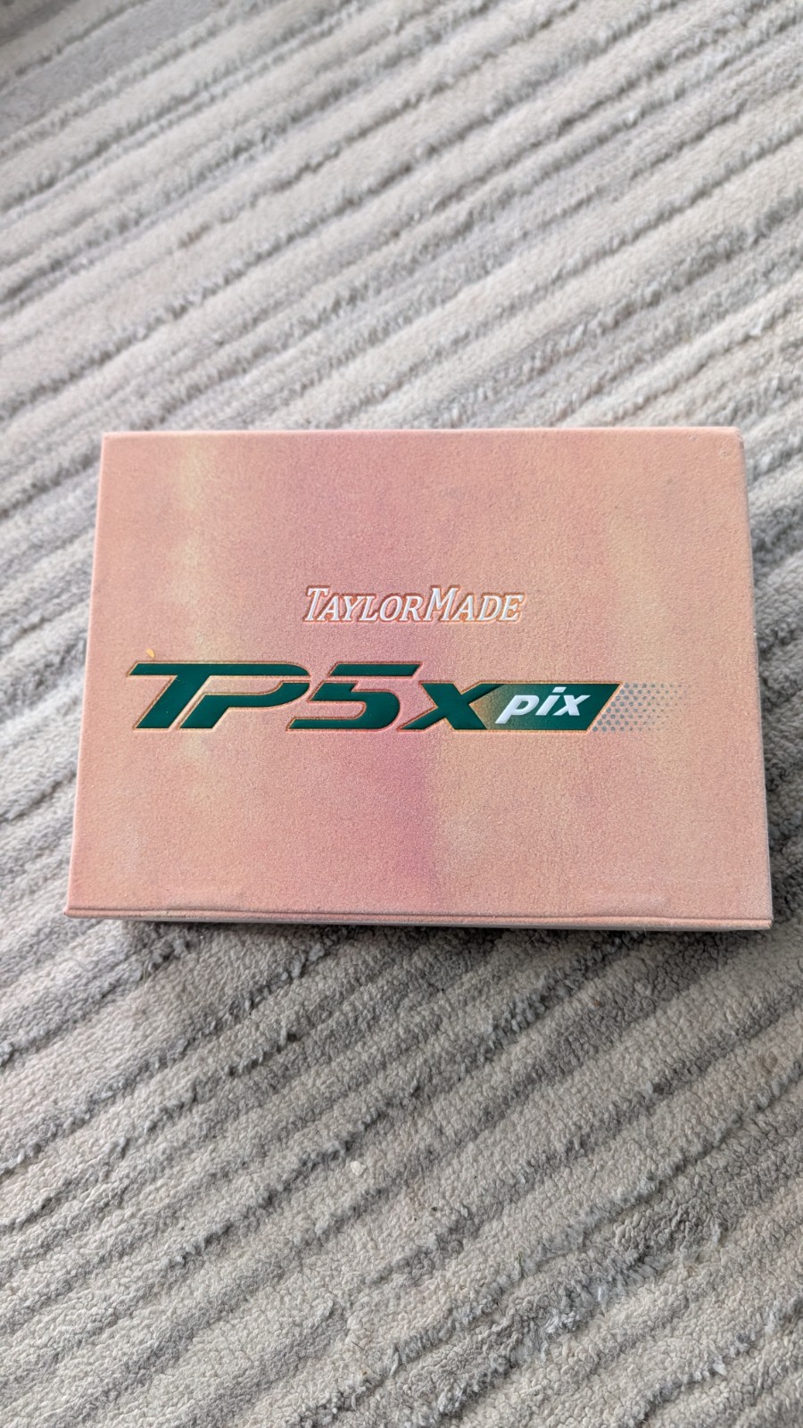 2024 TaylorMade TP5x Pix Season Opener Limited Edition Peach Golf Balls Masters 2024 TaylorMade TP5x Pix Season Opener Limited Edition Peach Golf Balls Masters