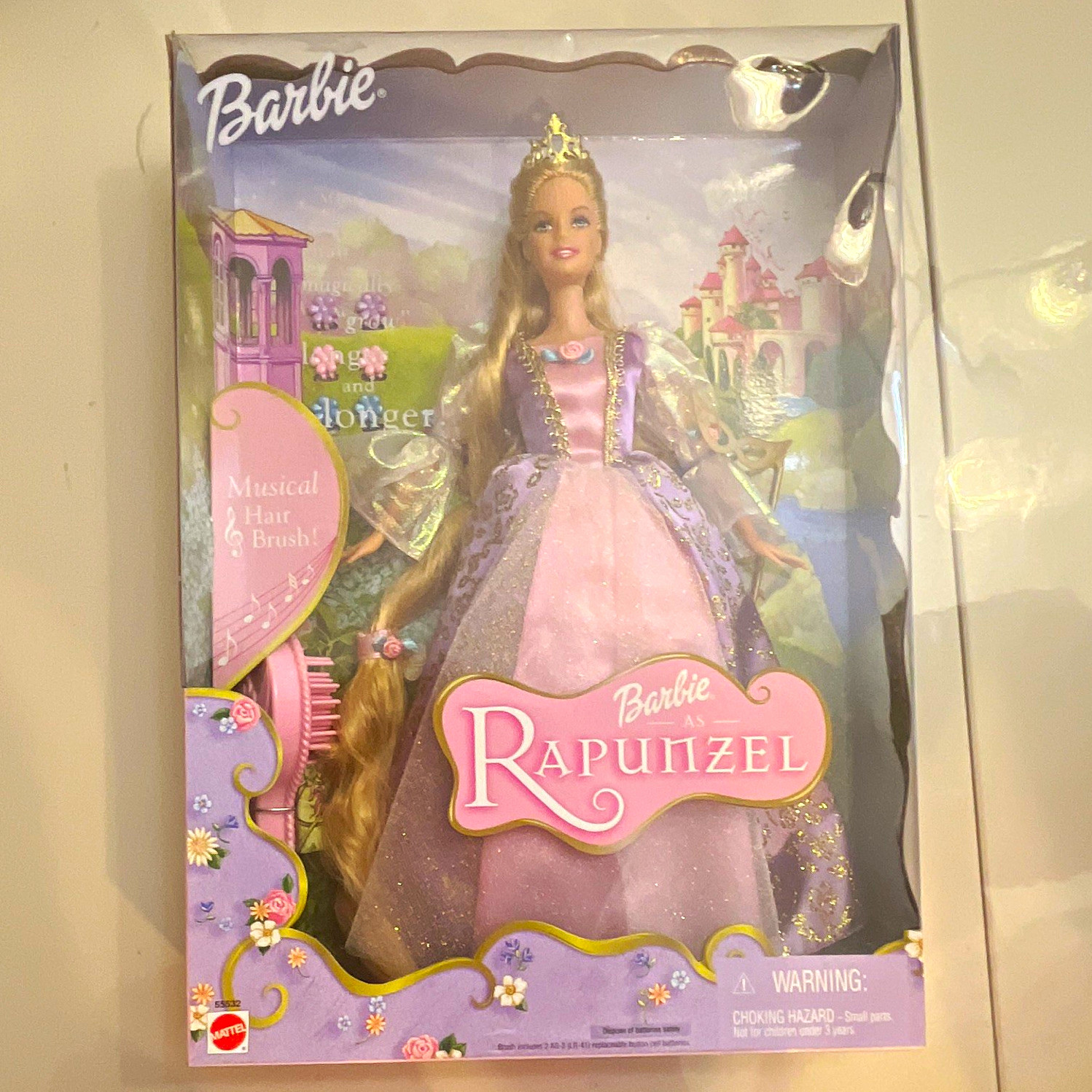 Mattel Barbie as Rapunzel 12in Fashion Doll w/ Musical Hair Brush Unopened Mattel Barbie as Rapunzel 12in Fashion Doll w/ Musical Hair Brush Unopened
