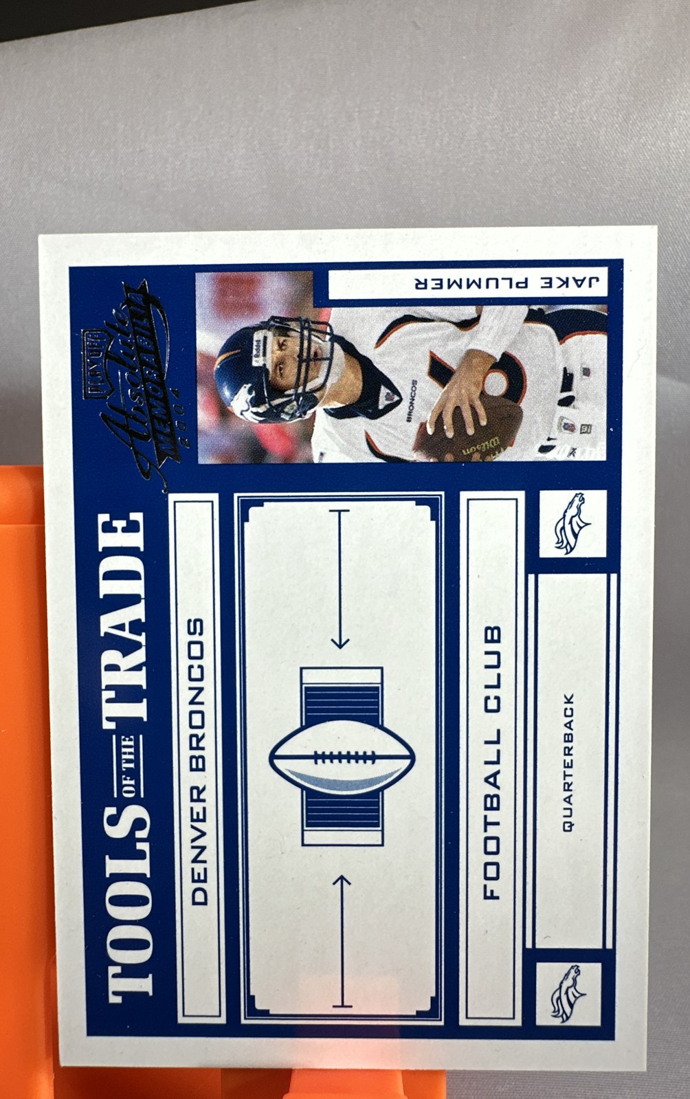2004 Playoff Absolute Memorabilia - Tools of the Trade Jake Plummer #TT-35 /250