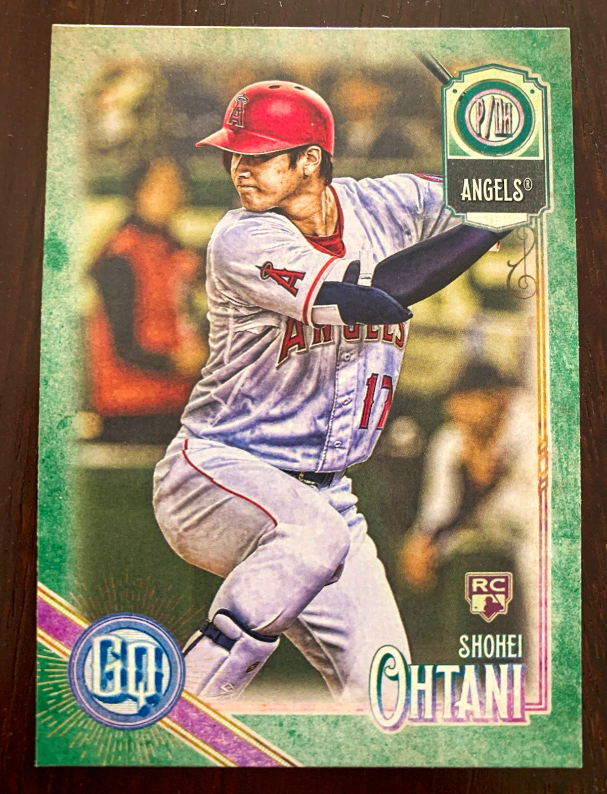 2018 Topps Gypsy Queen - Shohei Ohtani #89 Green Variation Rare Parallel (RC) Ro