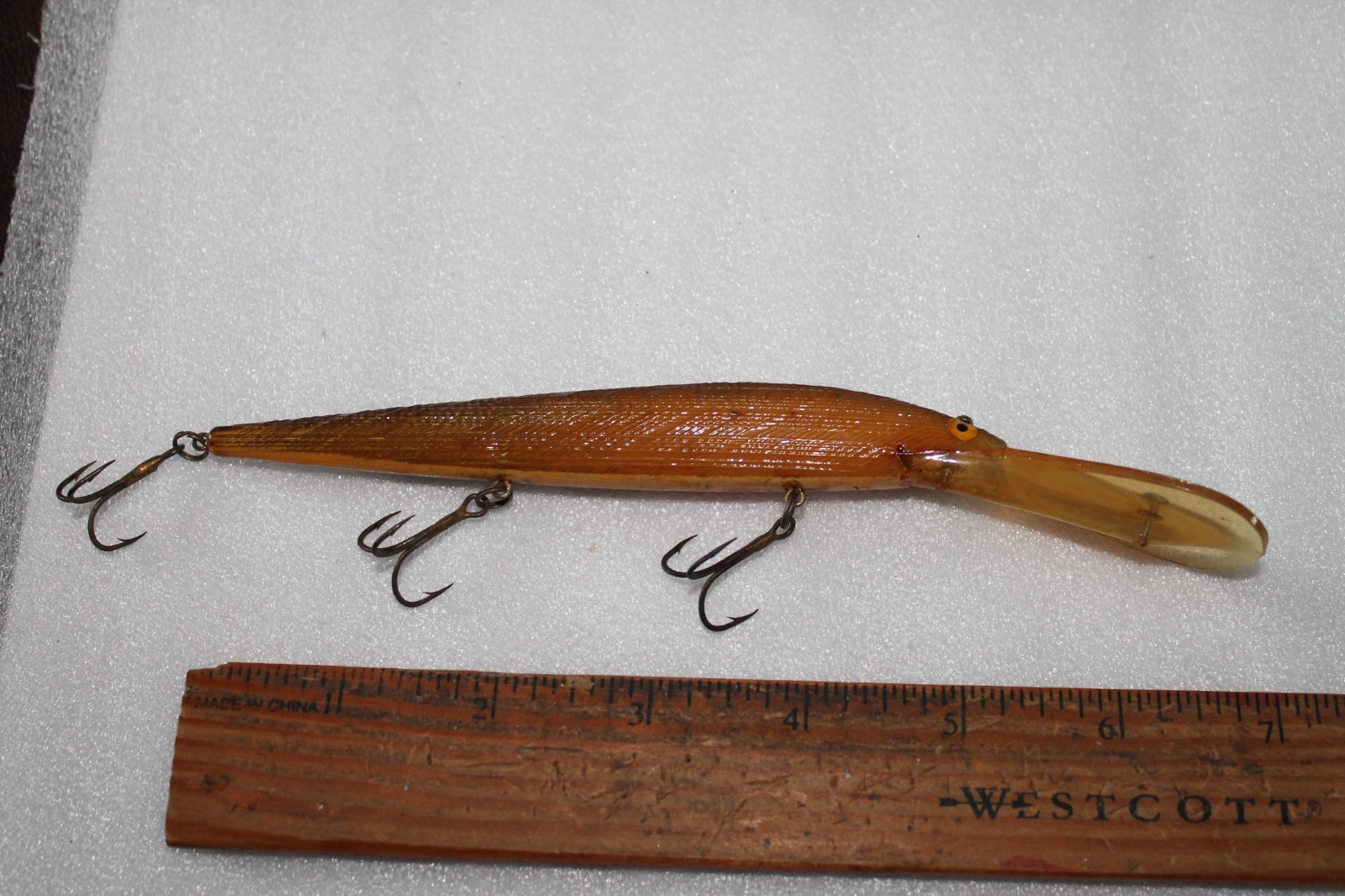Vintage Norman Spoonbill Minnow Crankbait; 5  1/2\