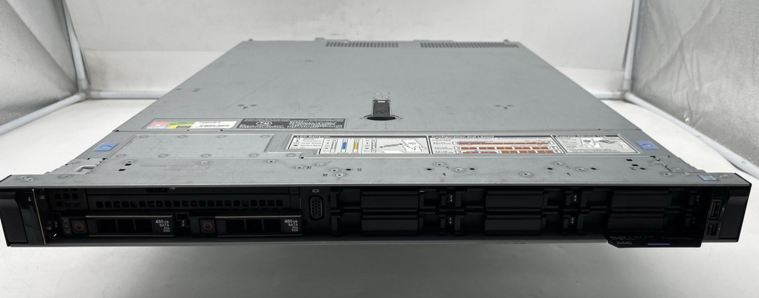 Dell EMC PowerEdge R440 2x Xeon Silver 4114 2.20GHz 32GB RAM 960GB SSD Storage