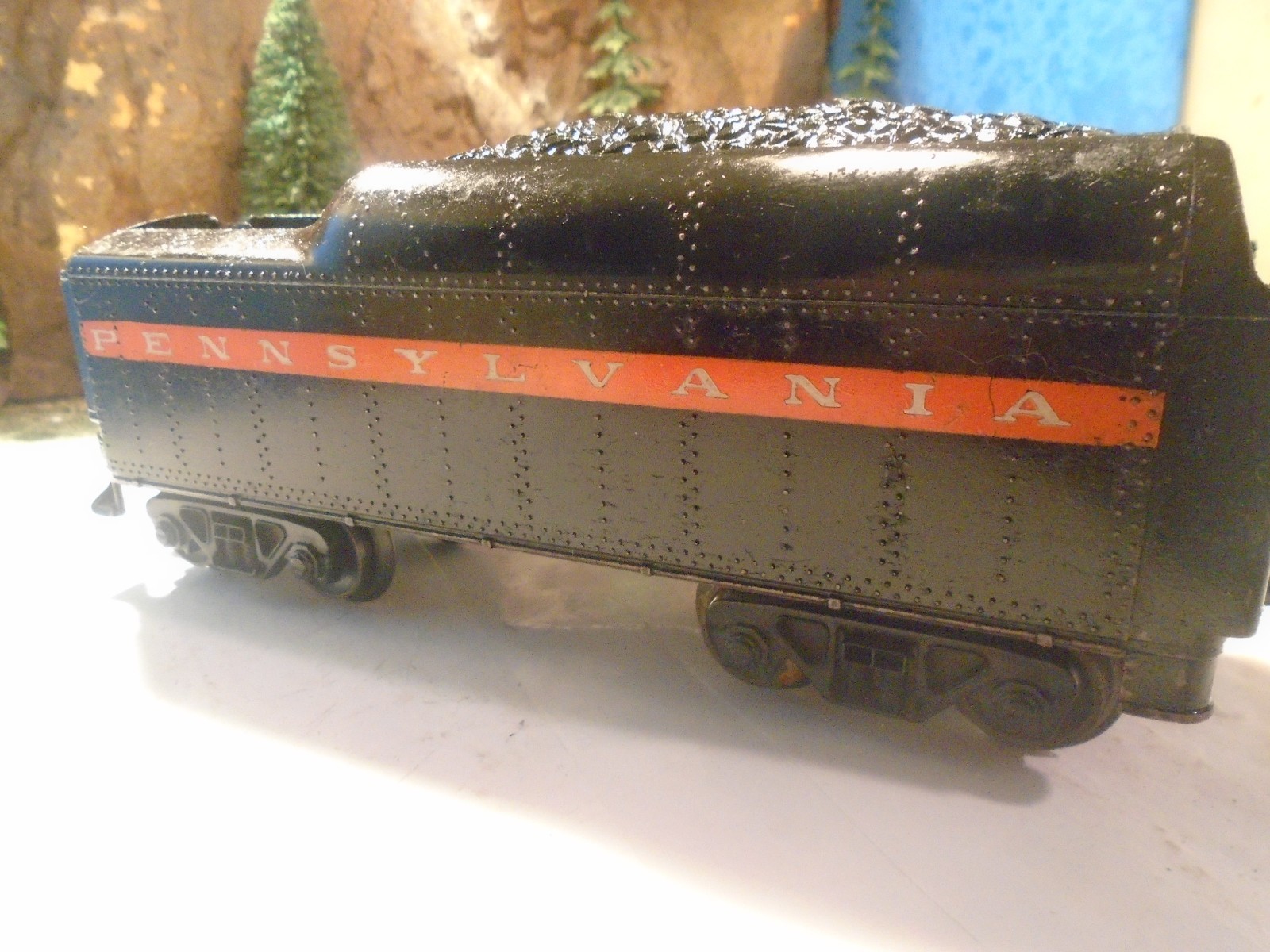 LIONEL O & 027 GAUGE PENNSYLVANIA  NON WHISTLING TENDER, NEAR MINT COND  5-171-5